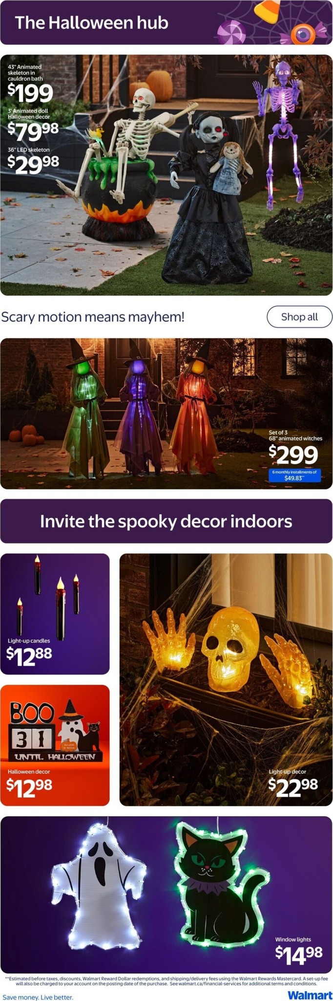 walmart - Walmart - The Halloween Hub Flyer Valid from 2026-10-01 to 2026-10-31 - page: 2