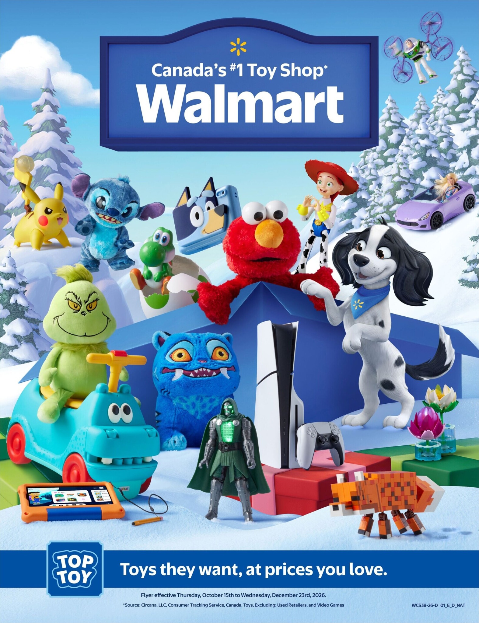 walmart - New Walmart - Toy Shop Flyer for This Week – 2026-10-15 to 2026-12-23