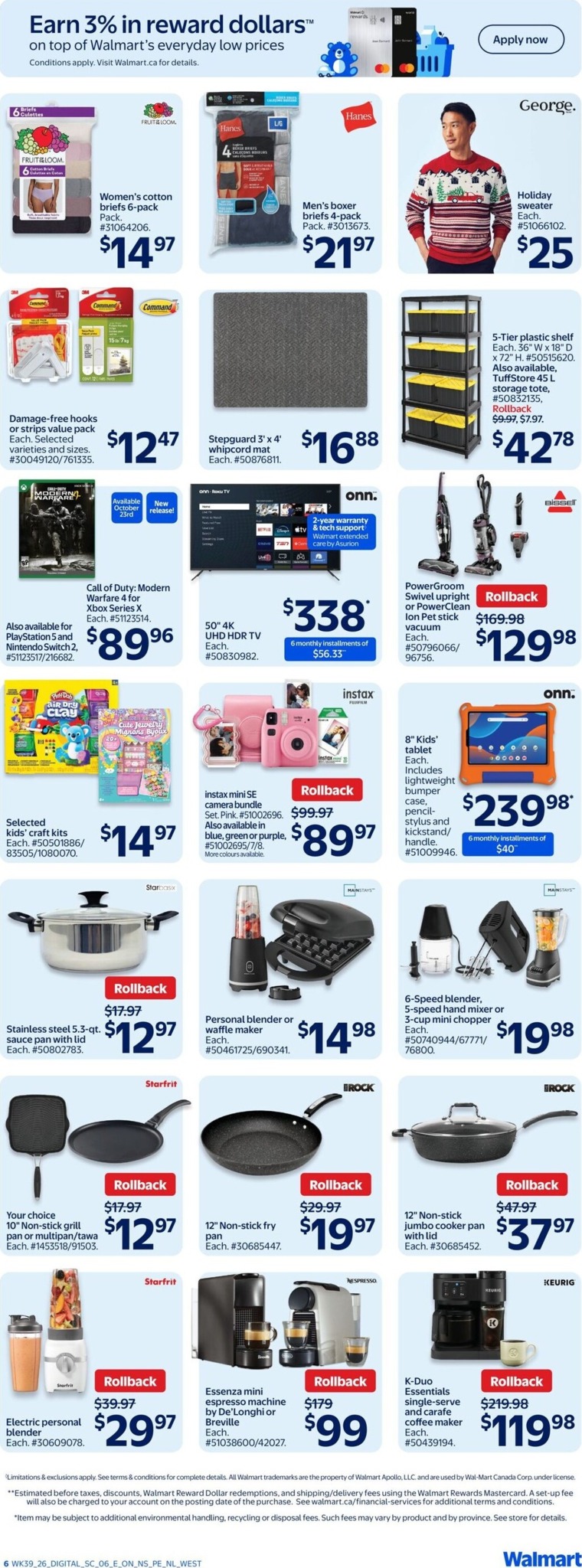 walmart - Walmart Flyer Valid from 2026-10-22 to 2026-10-28 - page: 9
