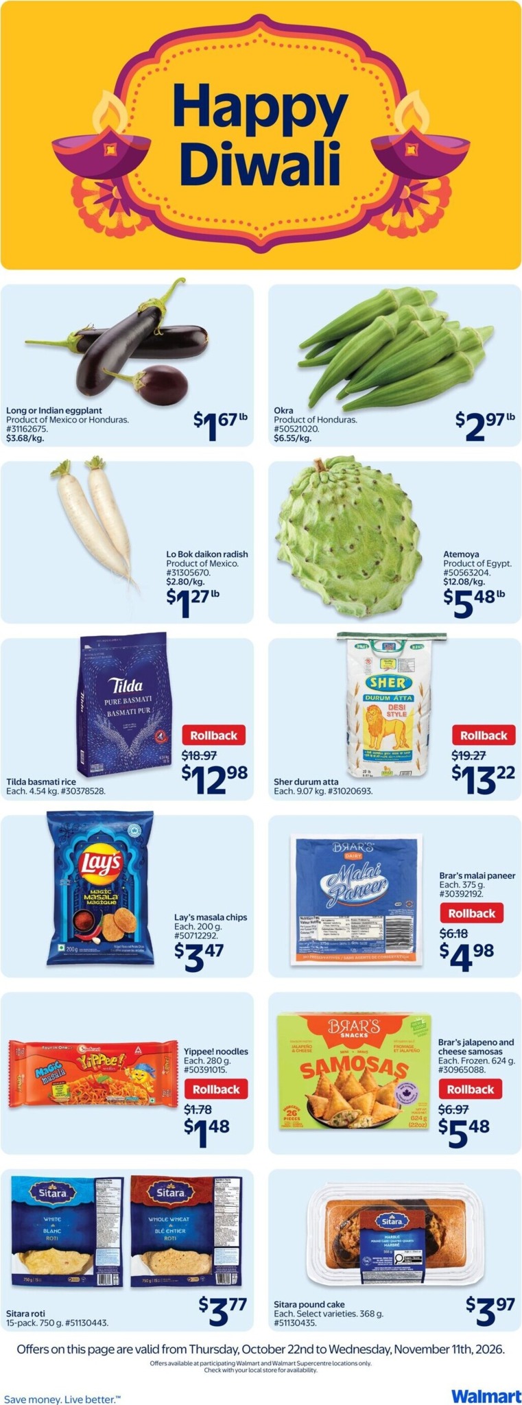 walmart - Walmart Flyer Valid from 2026-10-22 to 2026-10-28 - page: 3