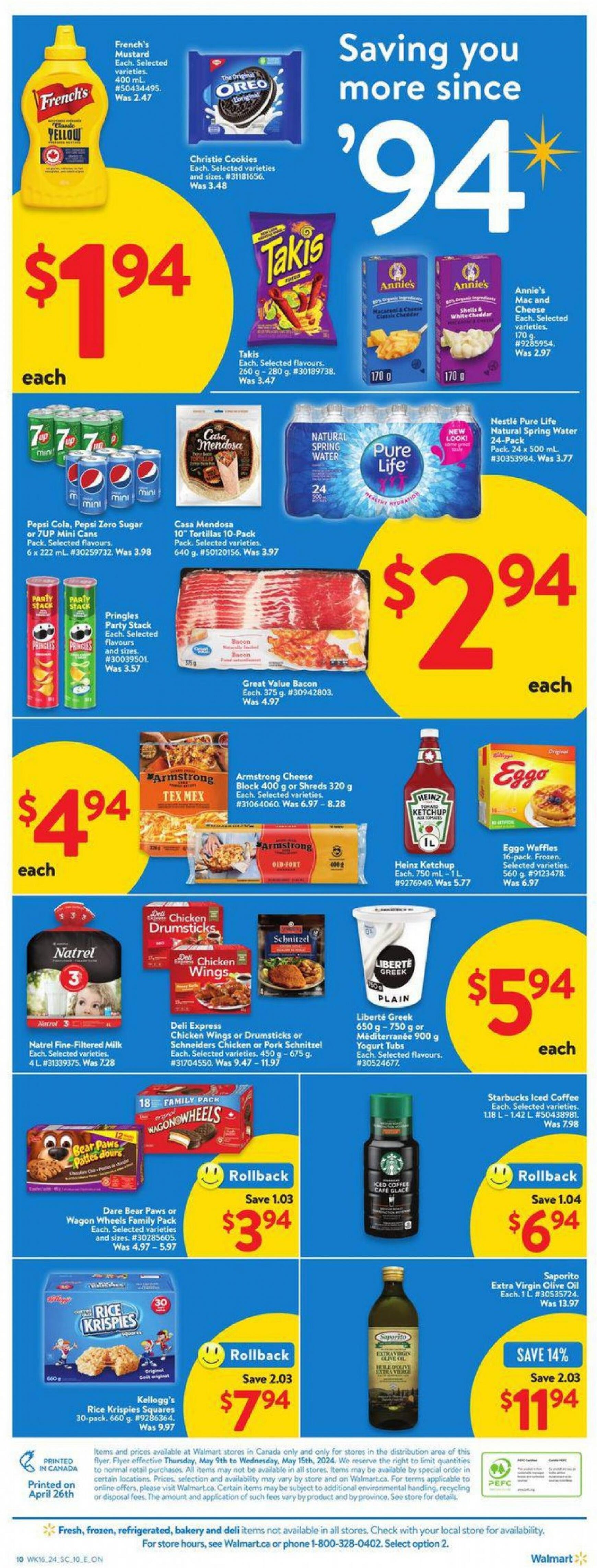 walmart - Walmart flyer current 09.05. - 15.05. - page: 2