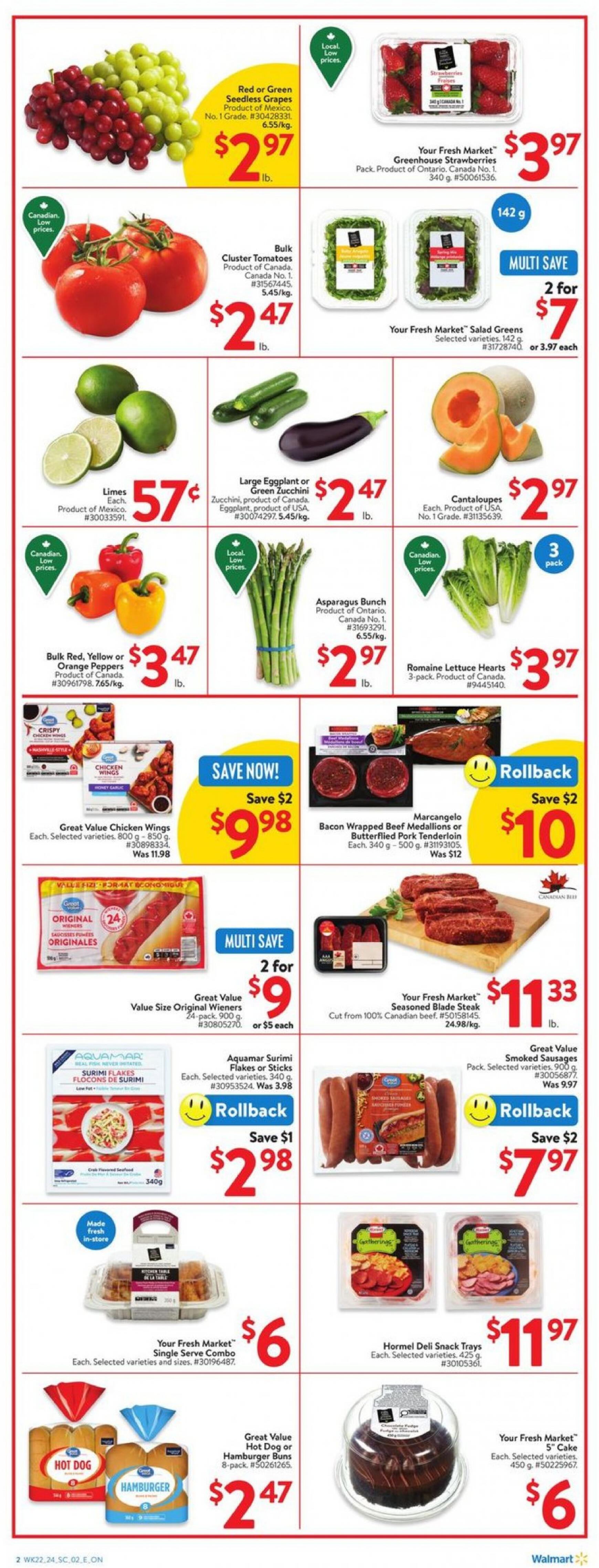 walmart - Walmart flyer current 20.06. - 26.06. - page: 3