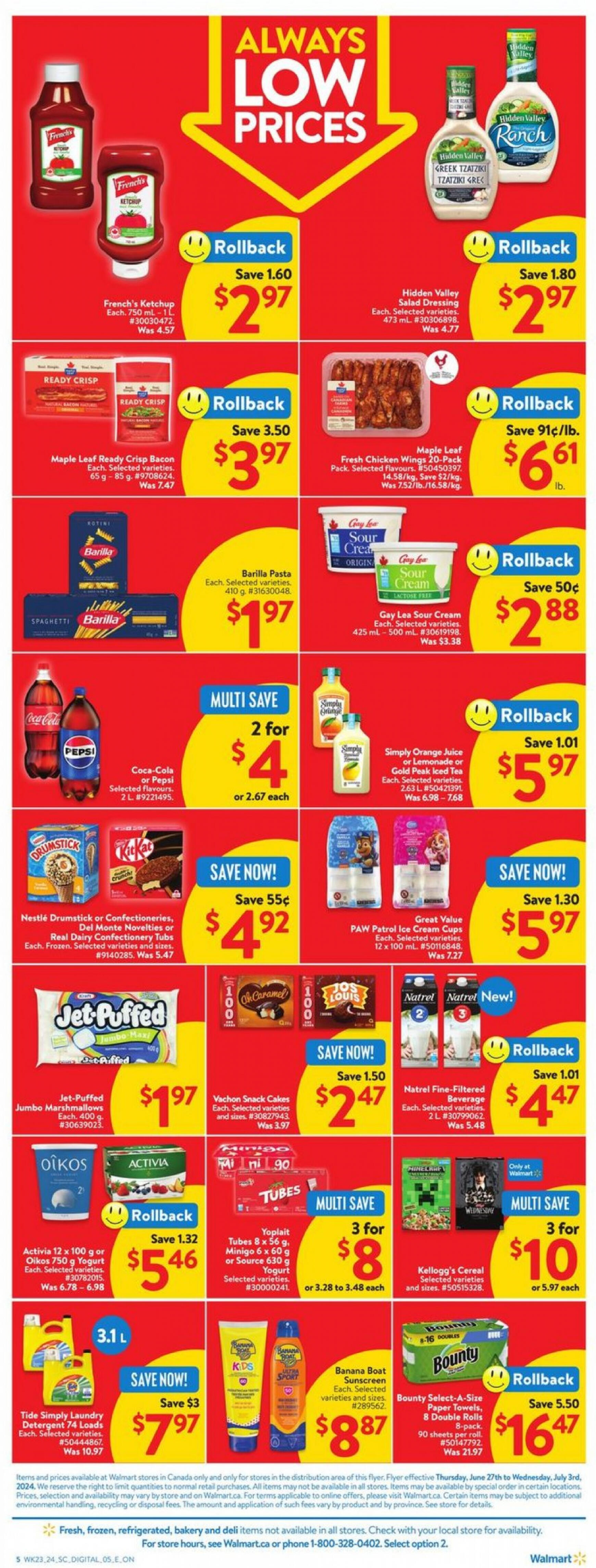 walmart - Walmart flyer current 27.06. - 03.07. - page: 2