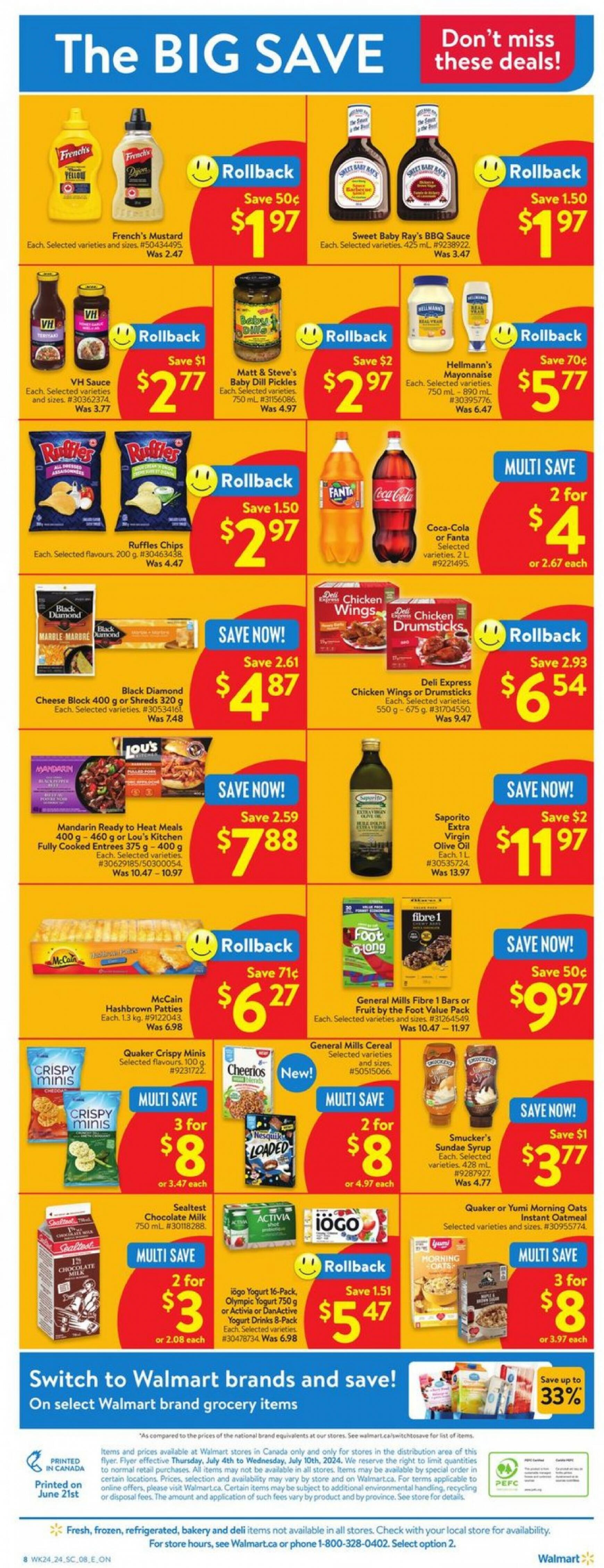 walmart - Walmart flyer current 04.07. - 10.07. - page: 2