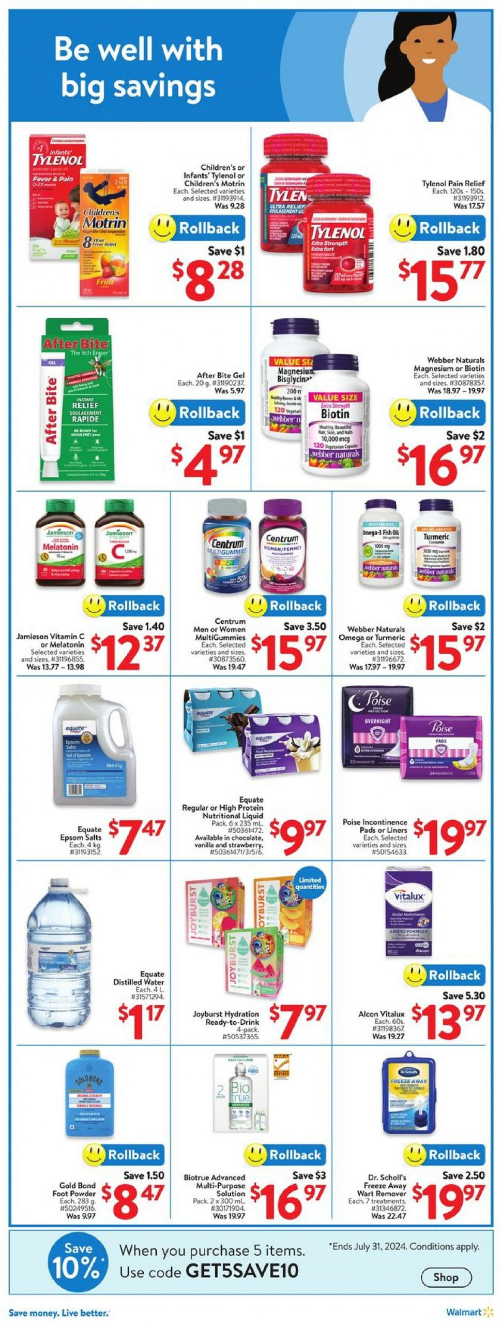 walmart - Walmart flyer current 04.07. - 10.07. - page: 22