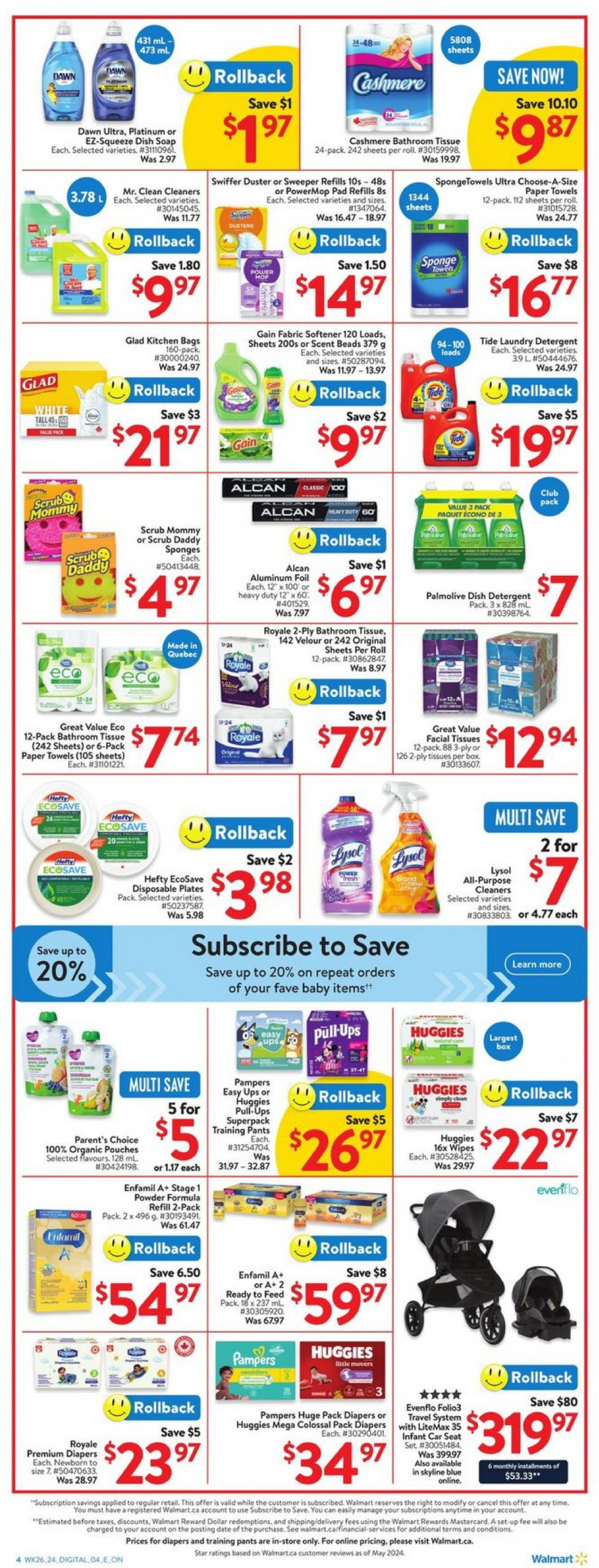 walmart - Walmart flyer current 18.07. - 24.07. - page: 9