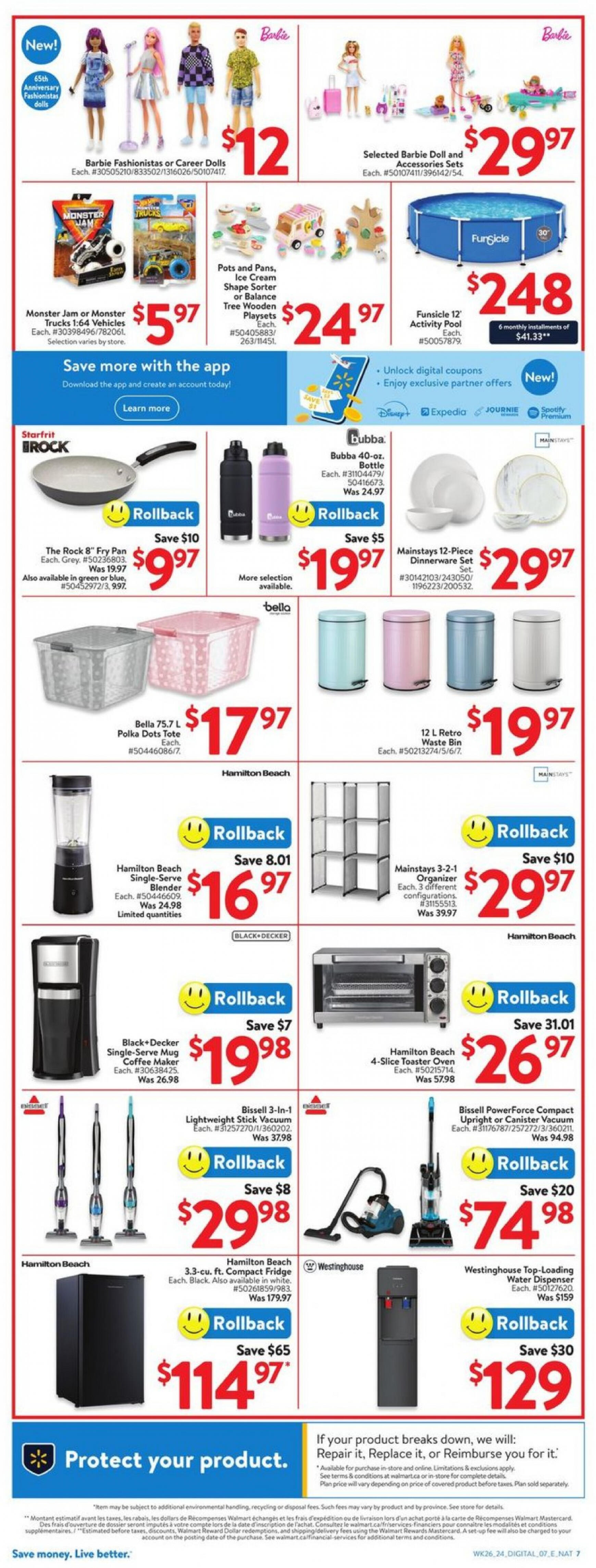 walmart - Walmart flyer current 18.07. - 24.07. - page: 16