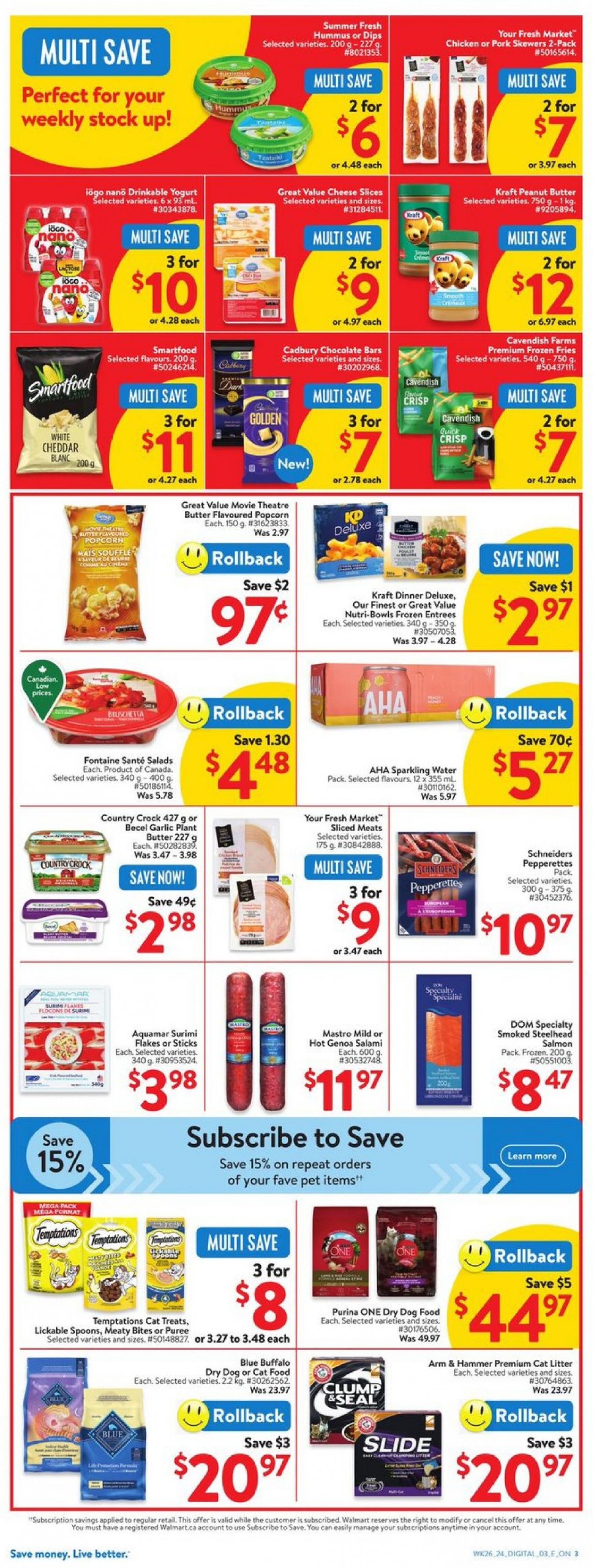 walmart - Walmart flyer current 18.07. - 24.07. - page: 4