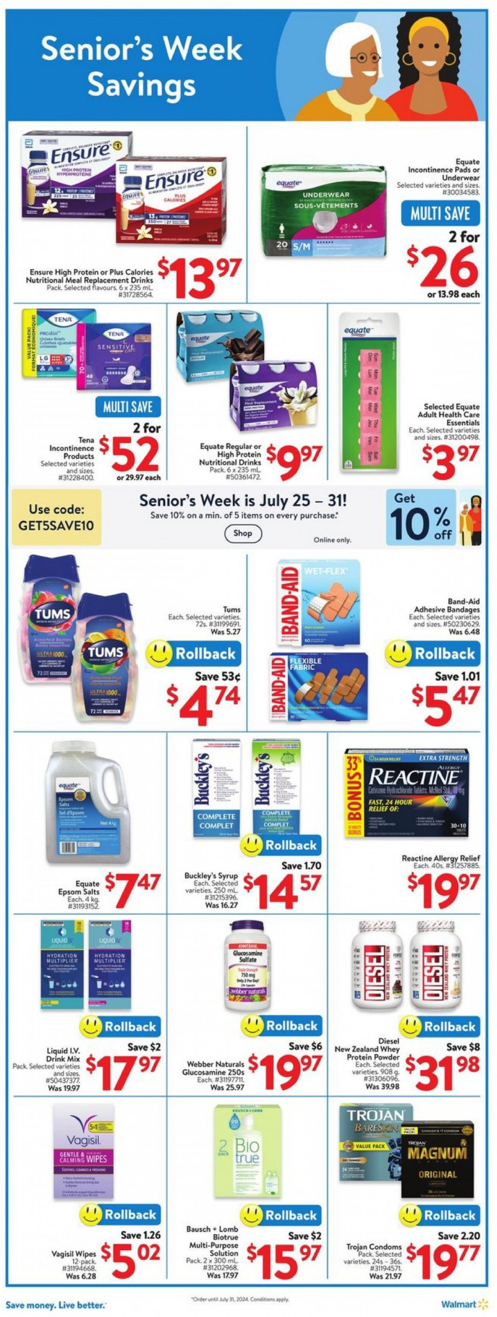 walmart - Walmart flyer current 25.07. - 31.07. - page: 17