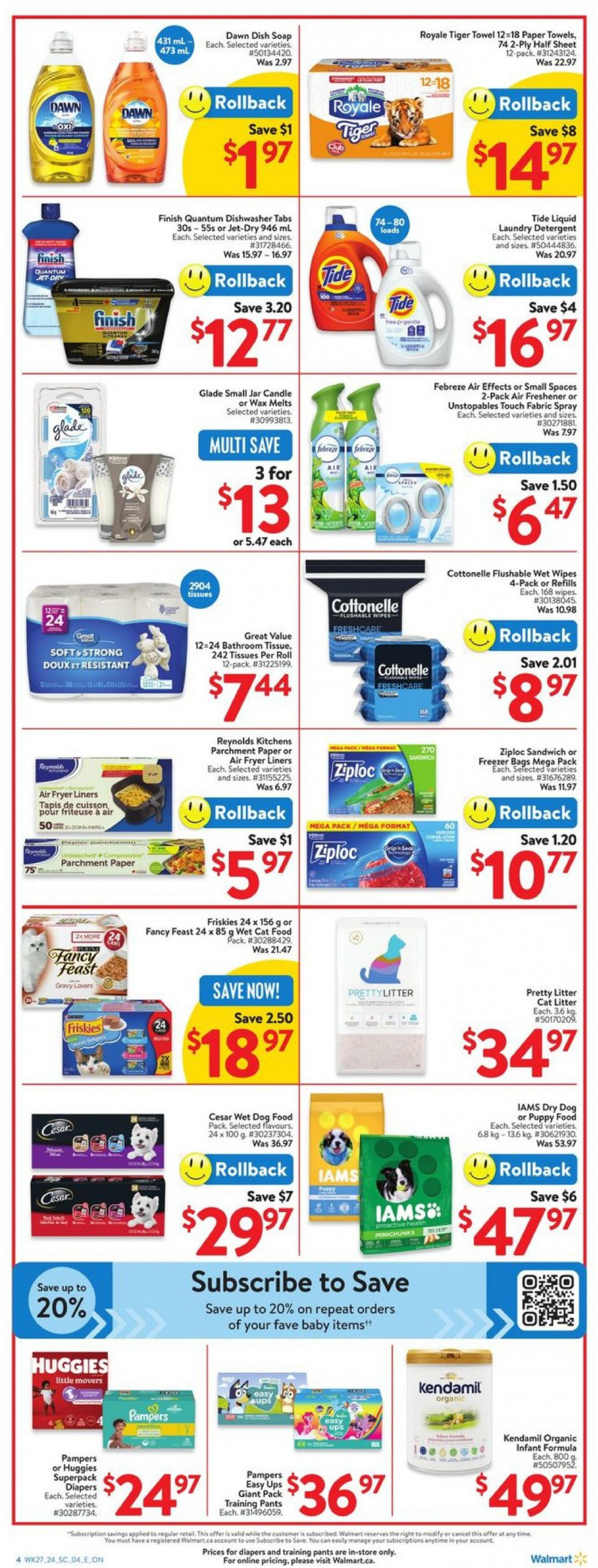 walmart - Walmart flyer current 25.07. - 31.07. - page: 9