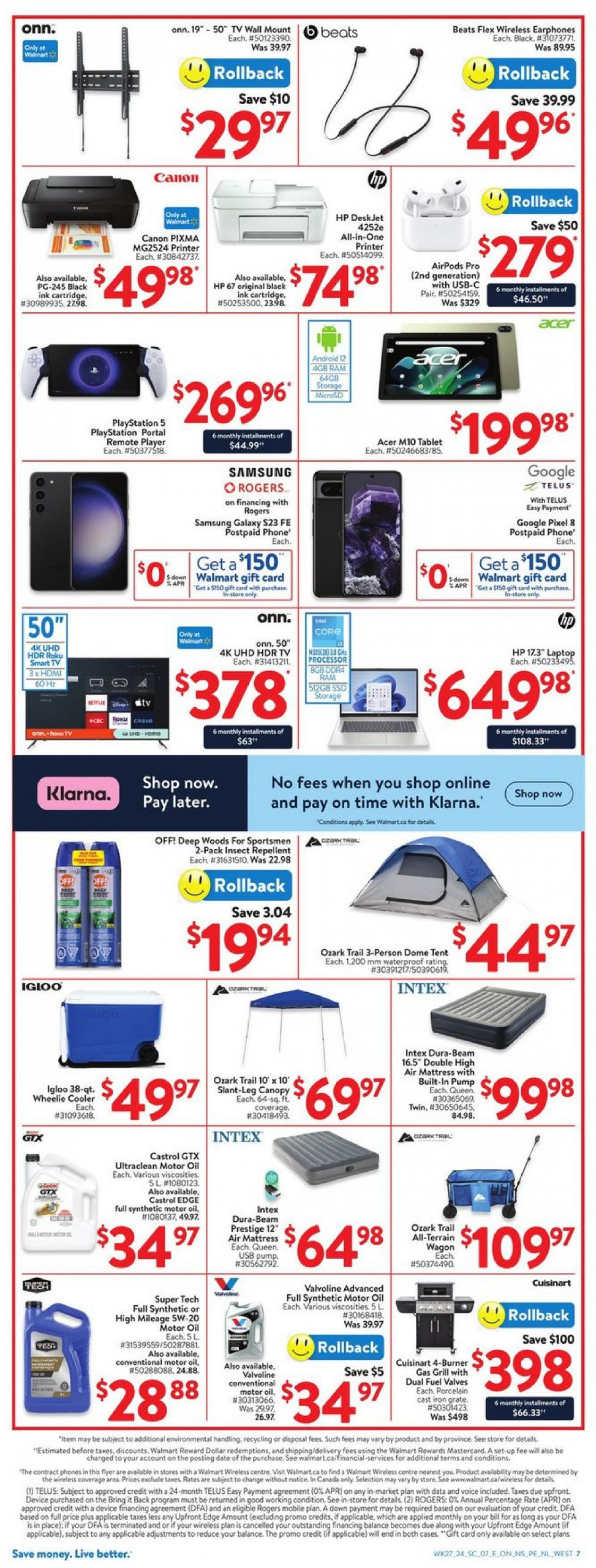 walmart - Walmart flyer current 25.07. - 31.07. - page: 12