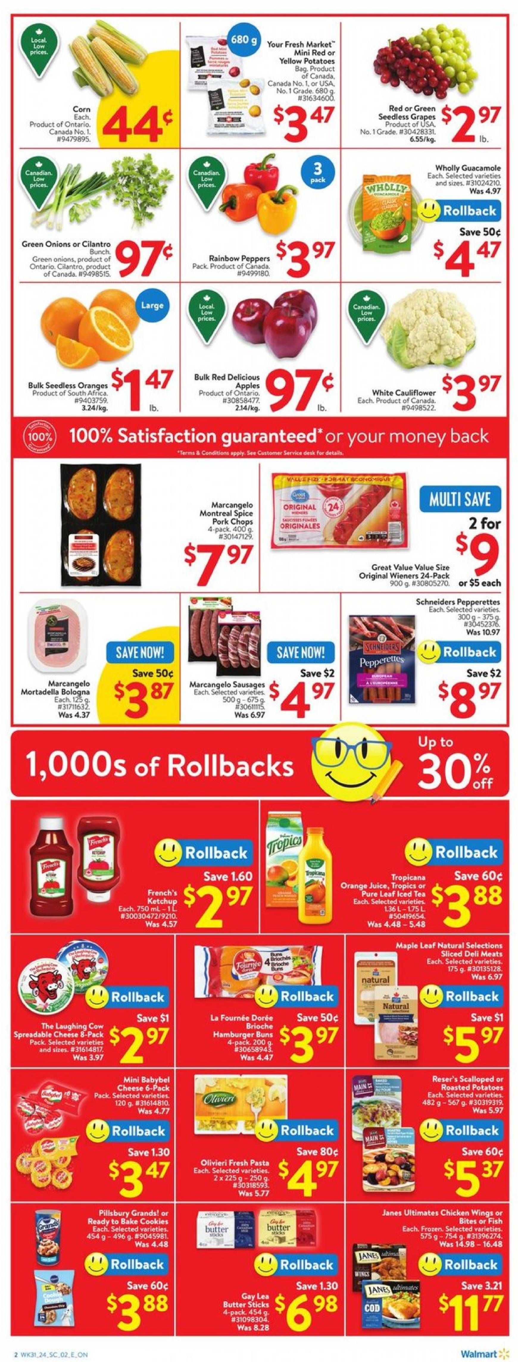 walmart - Latest Walmart flyer 22.08. - 28.08. - page: 3