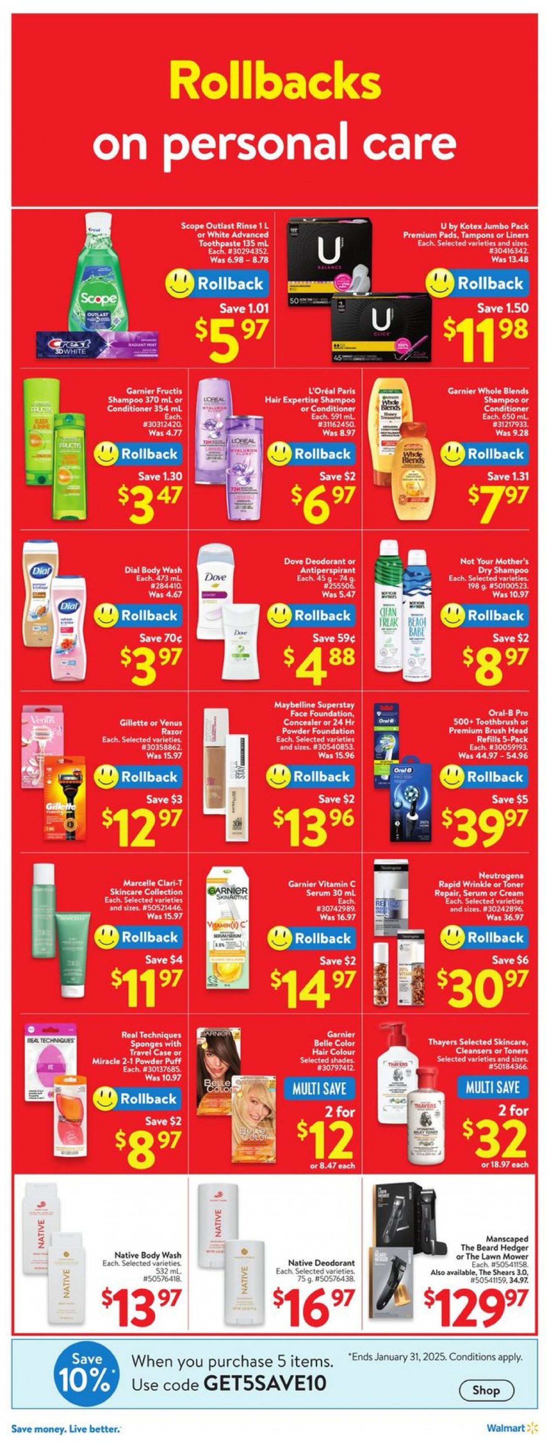 walmart - Latest Walmart flyer 22.08. - 28.08. - page: 10