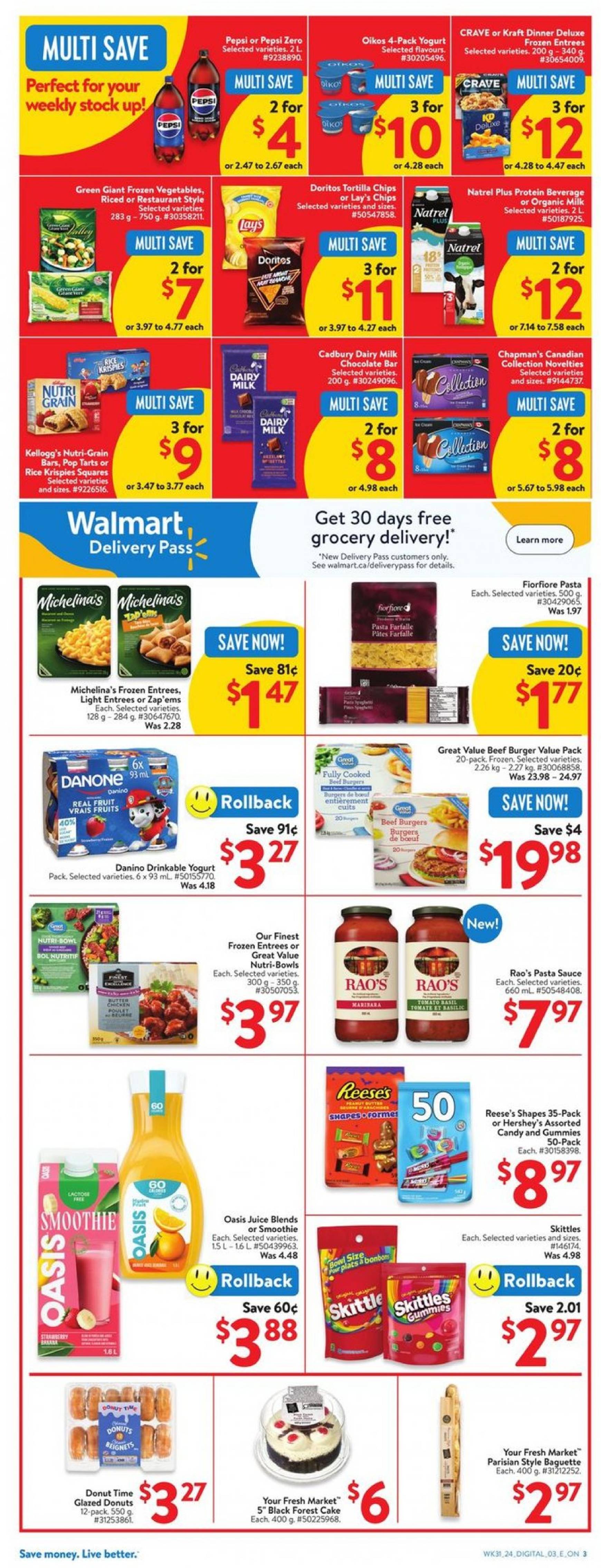 walmart - Latest Walmart flyer 22.08. - 28.08. - page: 4