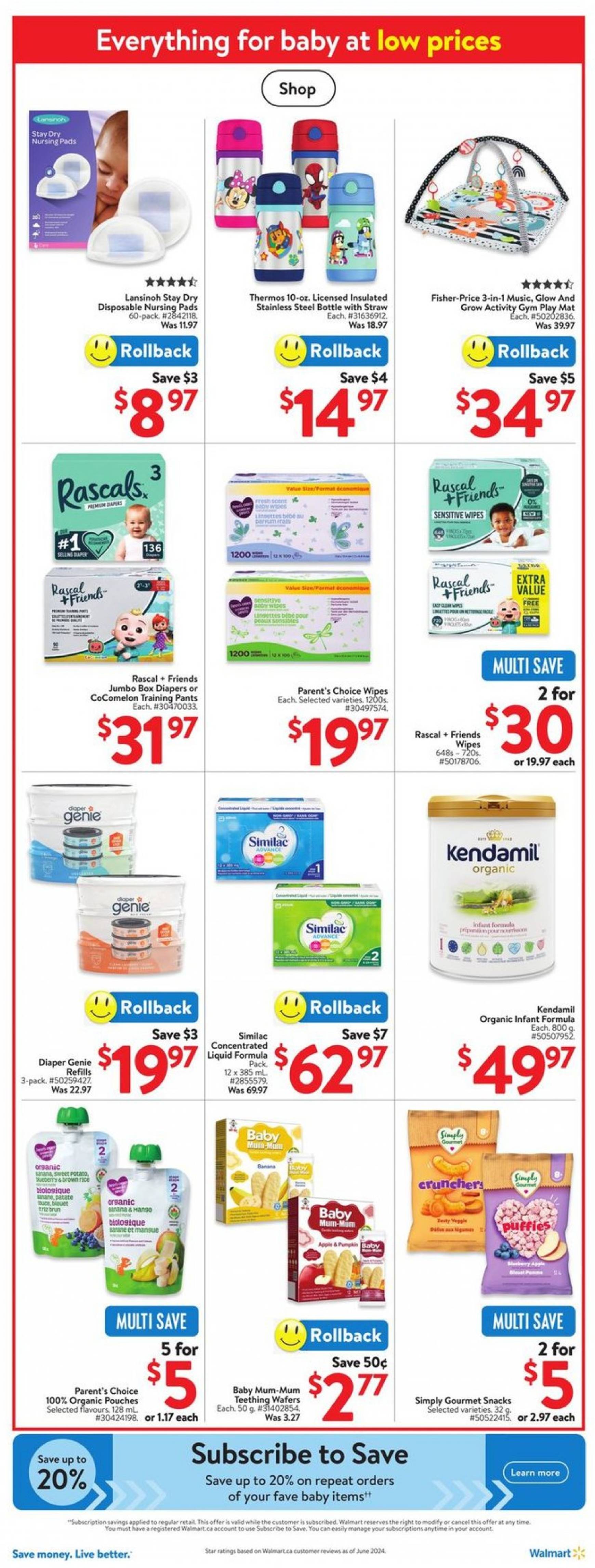 walmart - Latest Walmart flyer 22.08. - 28.08. - page: 12