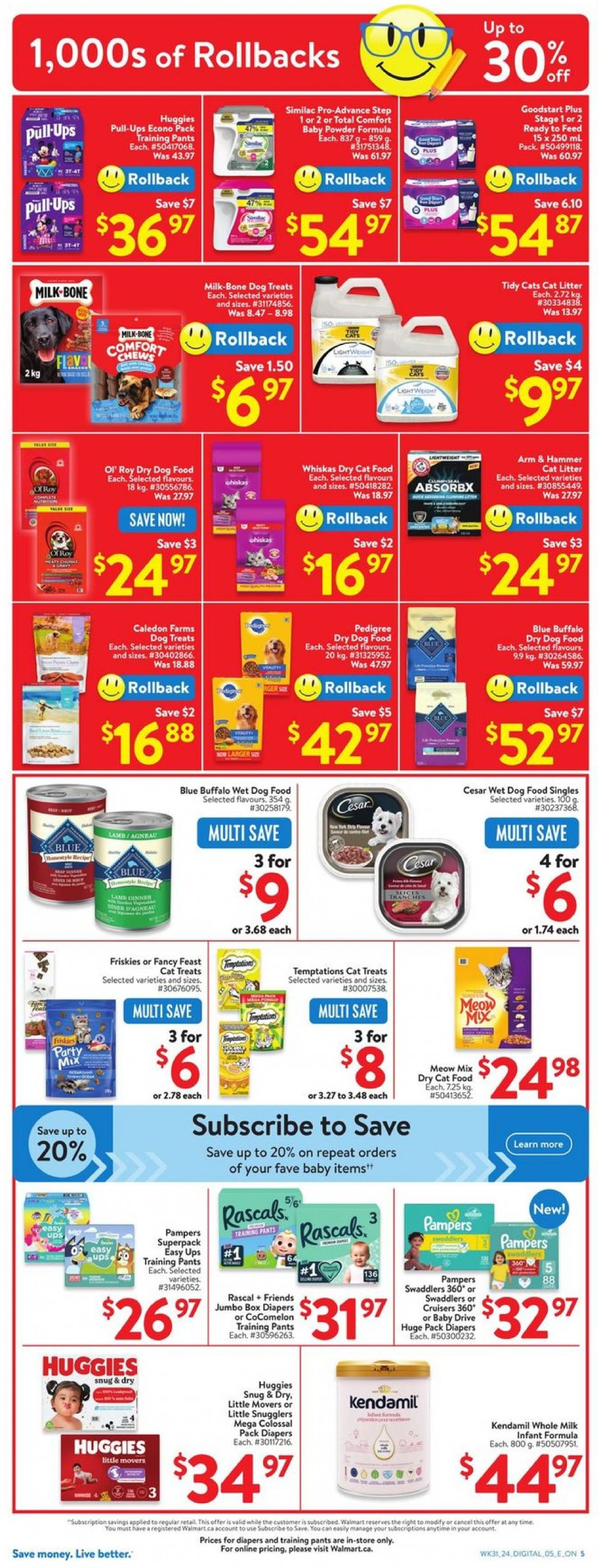 walmart - Latest Walmart flyer 22.08. - 28.08. - page: 9