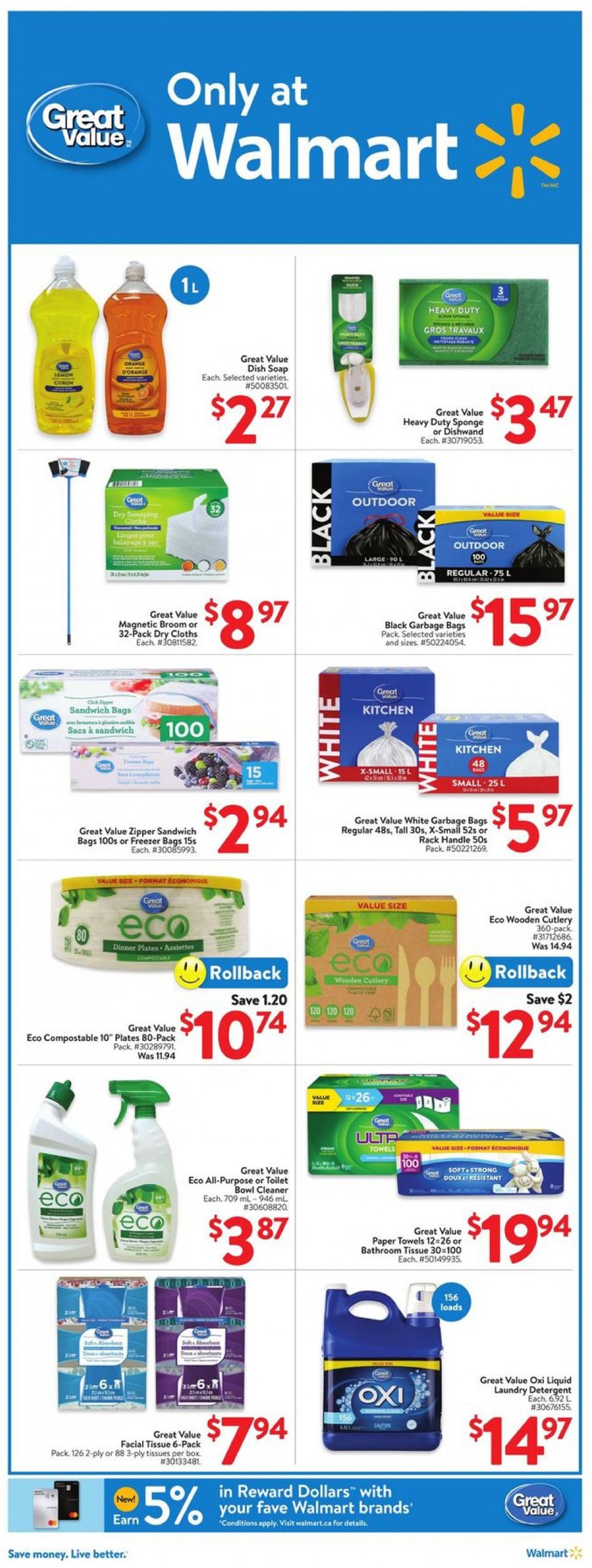 walmart - Latest Walmart flyer 22.08. - 28.08. - page: 5