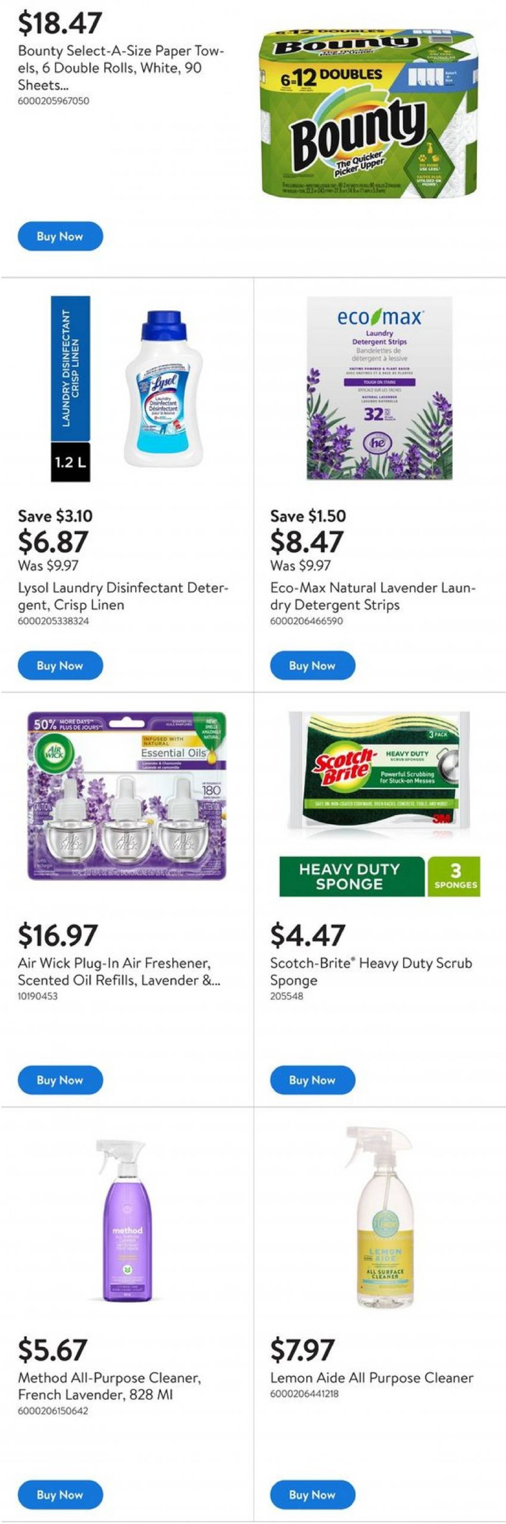 walmart - Latest Walmart - Fall cleaning flyer 05.09. - 11.09. - page: 7