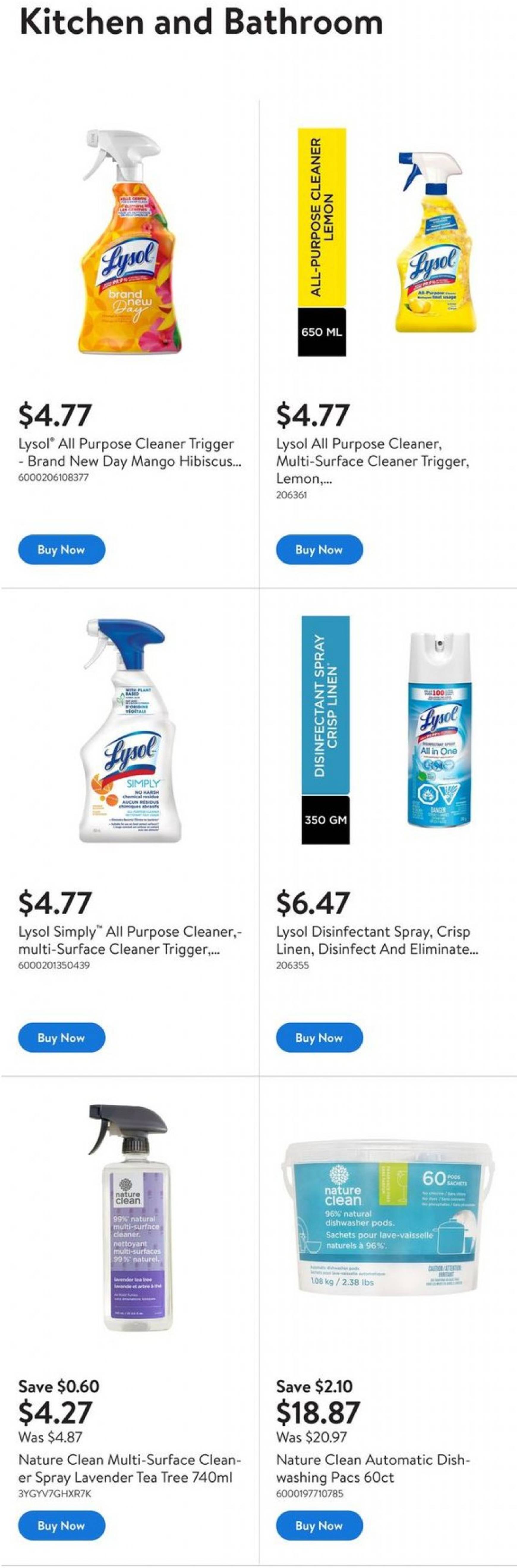 walmart - Latest Walmart - Fall cleaning flyer 05.09. - 11.09. - page: 8