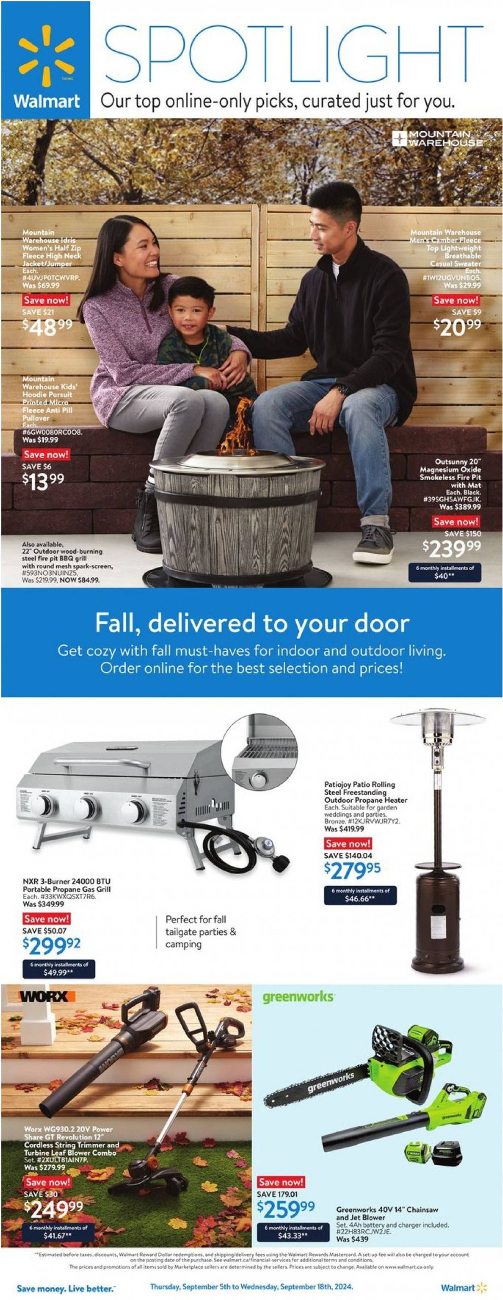 walmart - Latest Walmart flyer 12.09. - 18.09. - page: 18