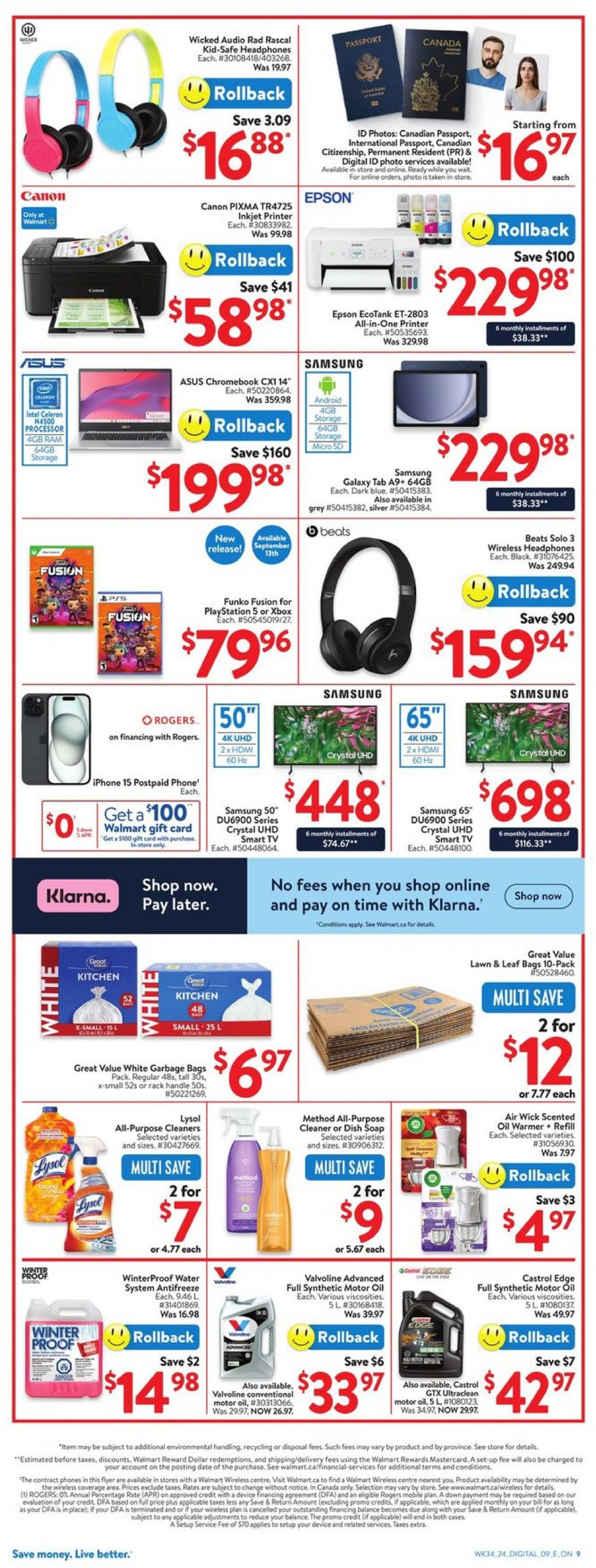 walmart - Latest Walmart flyer 12.09. - 18.09. - page: 14