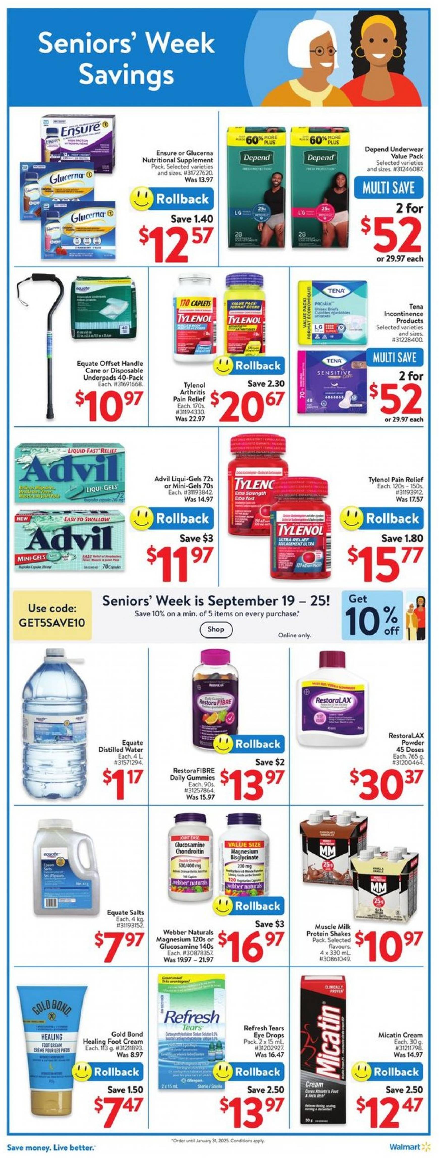 walmart - Latest Walmart flyer 19.09. - 25.09. - page: 12