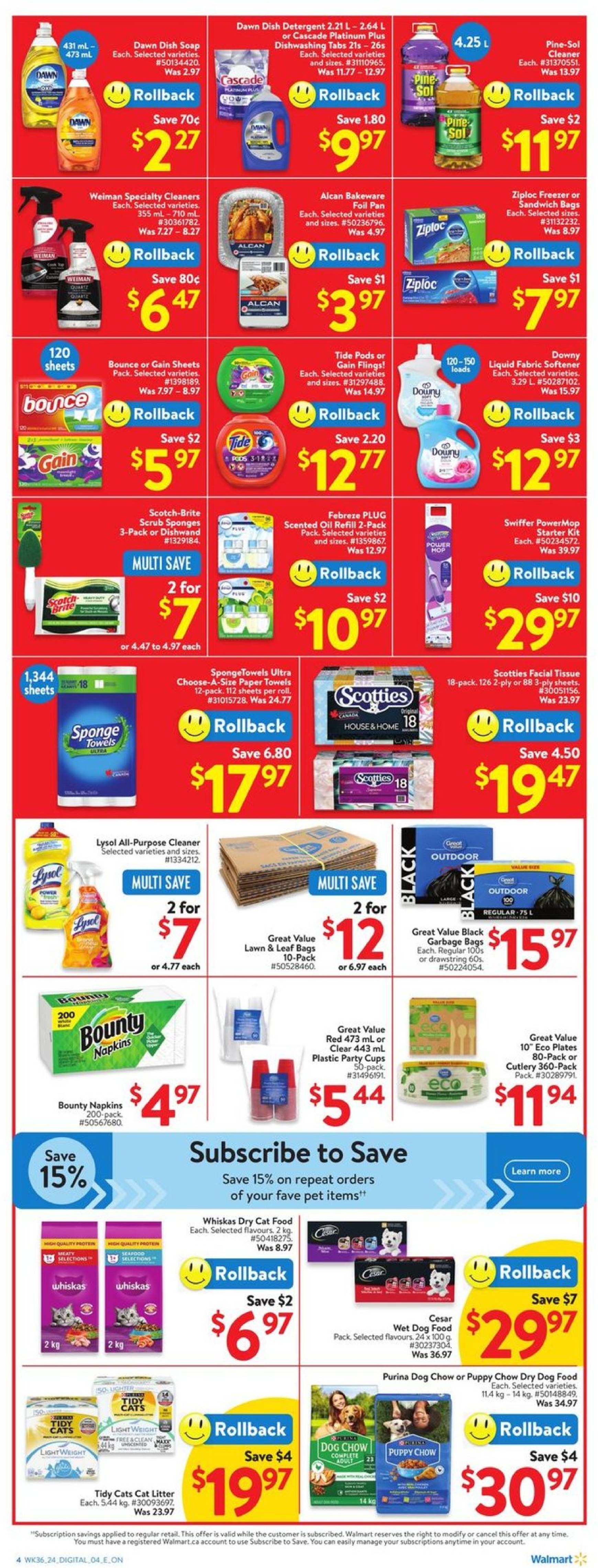 walmart - Latest Walmart flyer valid from 26.09. - 02.10. - page: 7