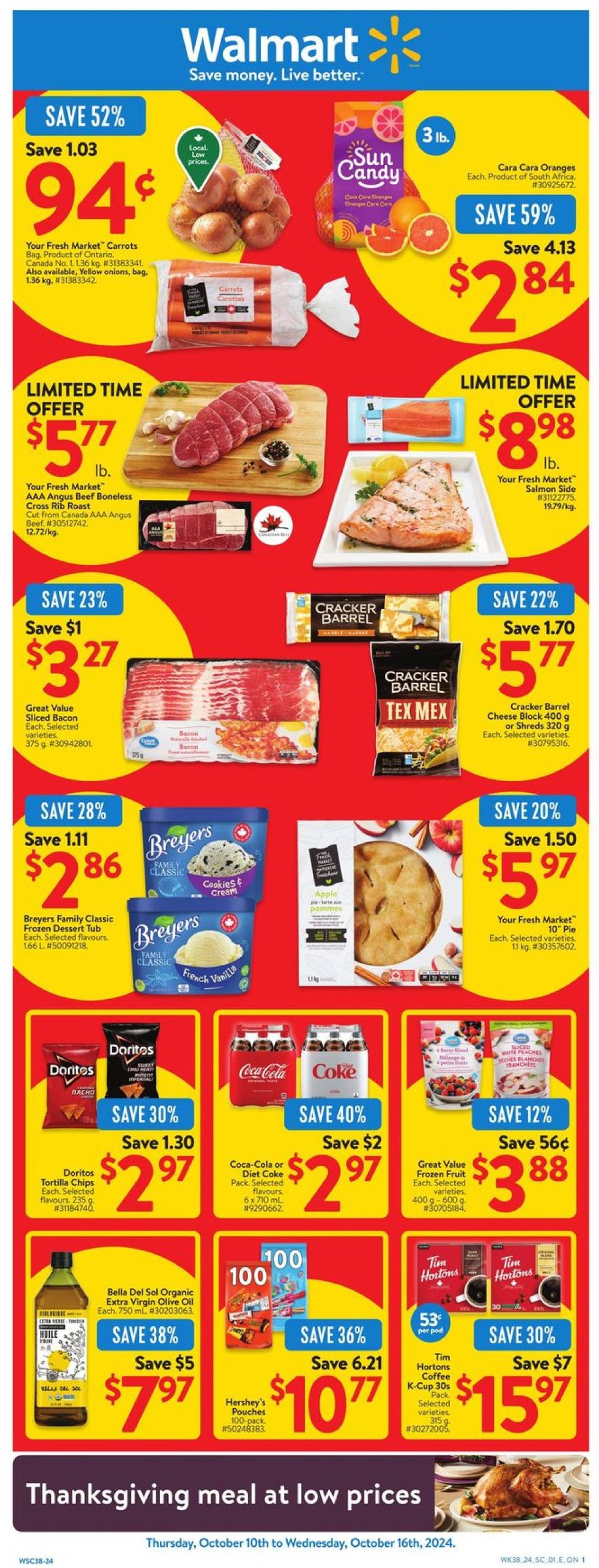 walmart - Walmart flyer valid from 10.10. - 16.10. - page: 1