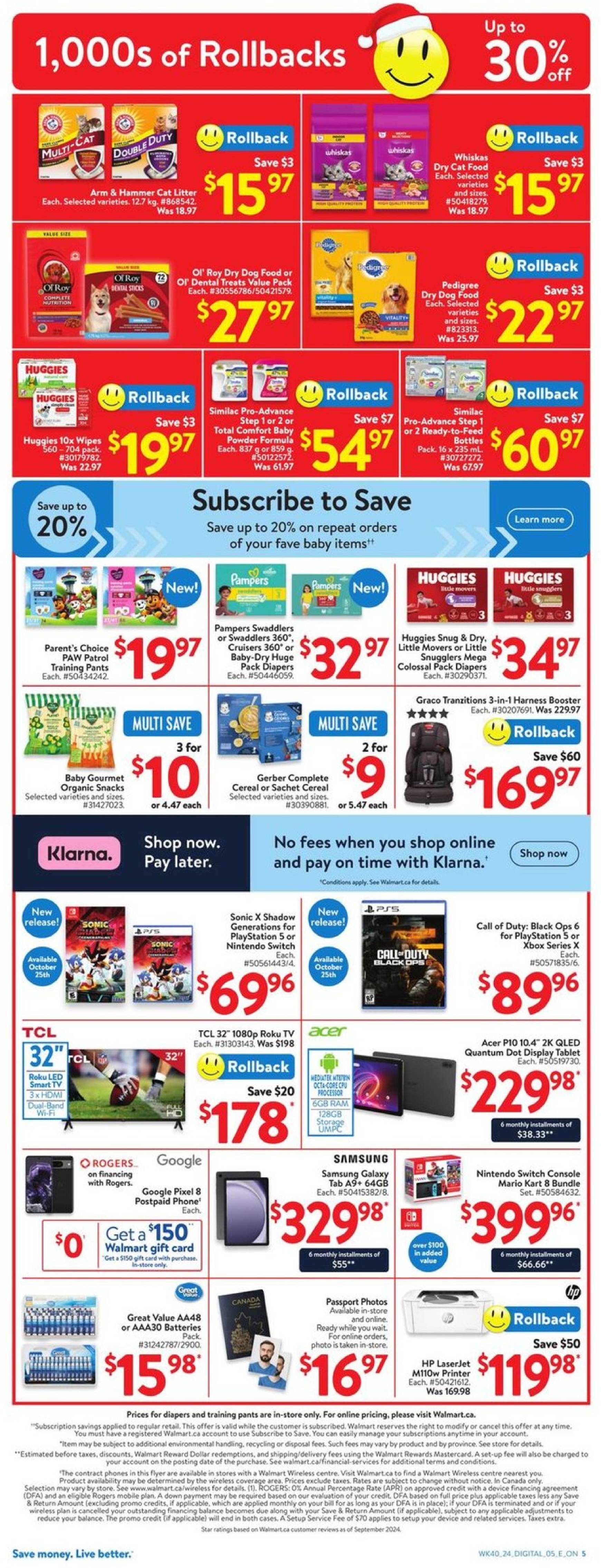 walmart - Walmart flyer valid from 24.10. - 30.10. - page: 15