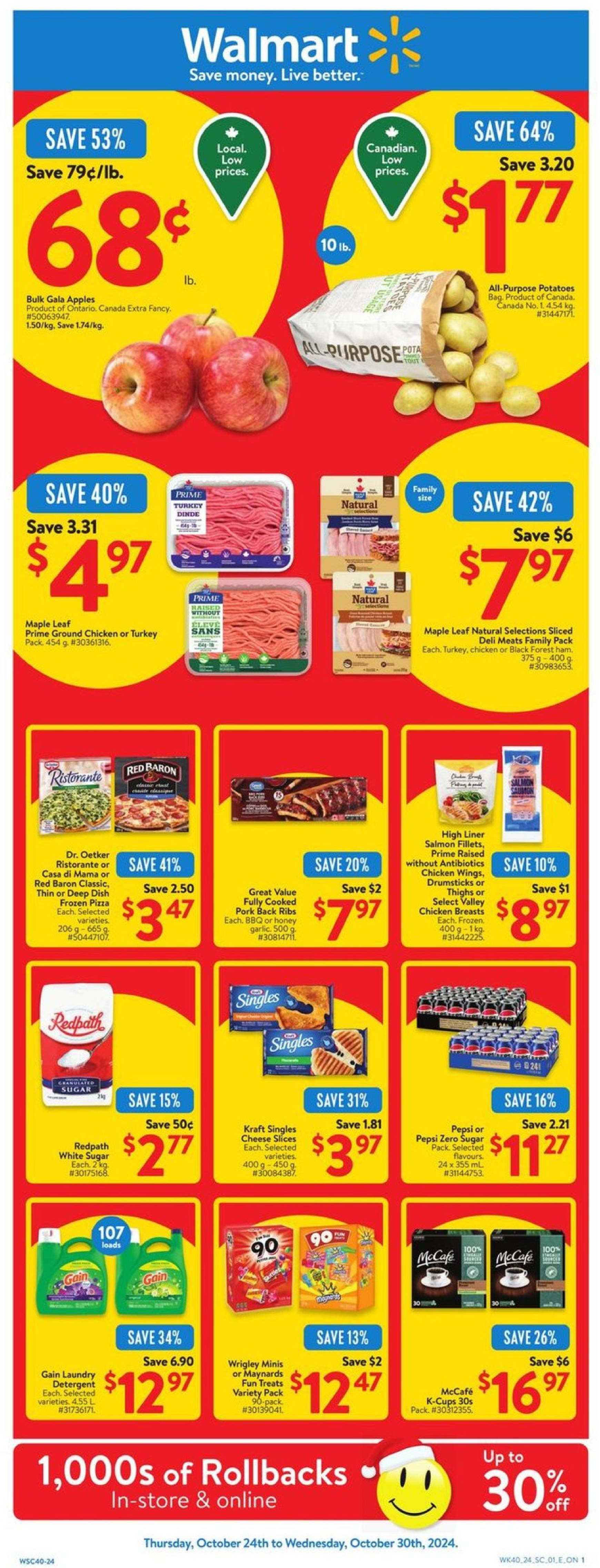 walmart - Walmart flyer valid from 24.10. - 30.10.