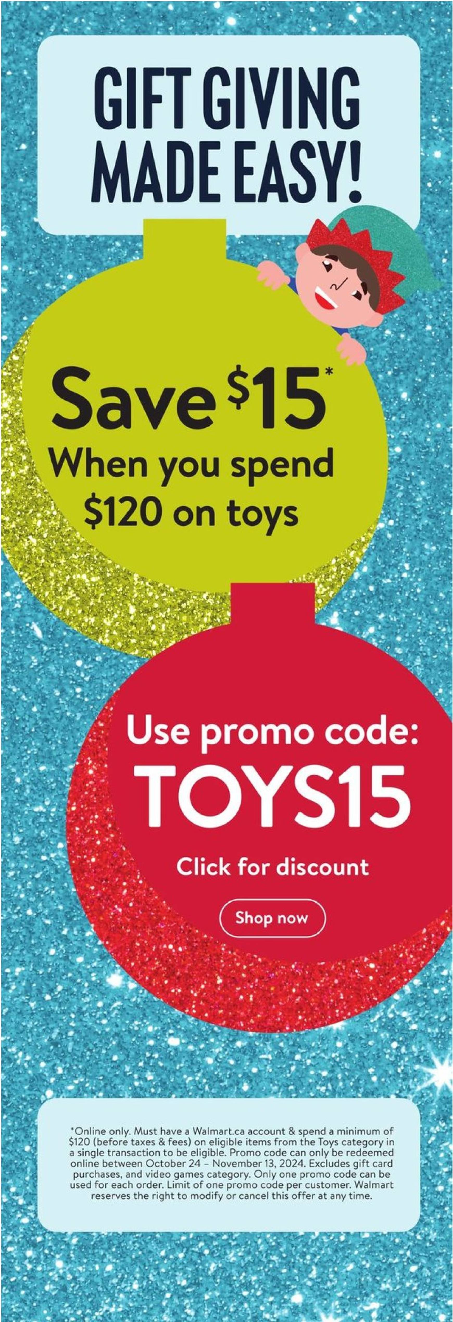 walmart - Walmart - Toy Book flyer valid from 24.10. - 24.12. - page: 2