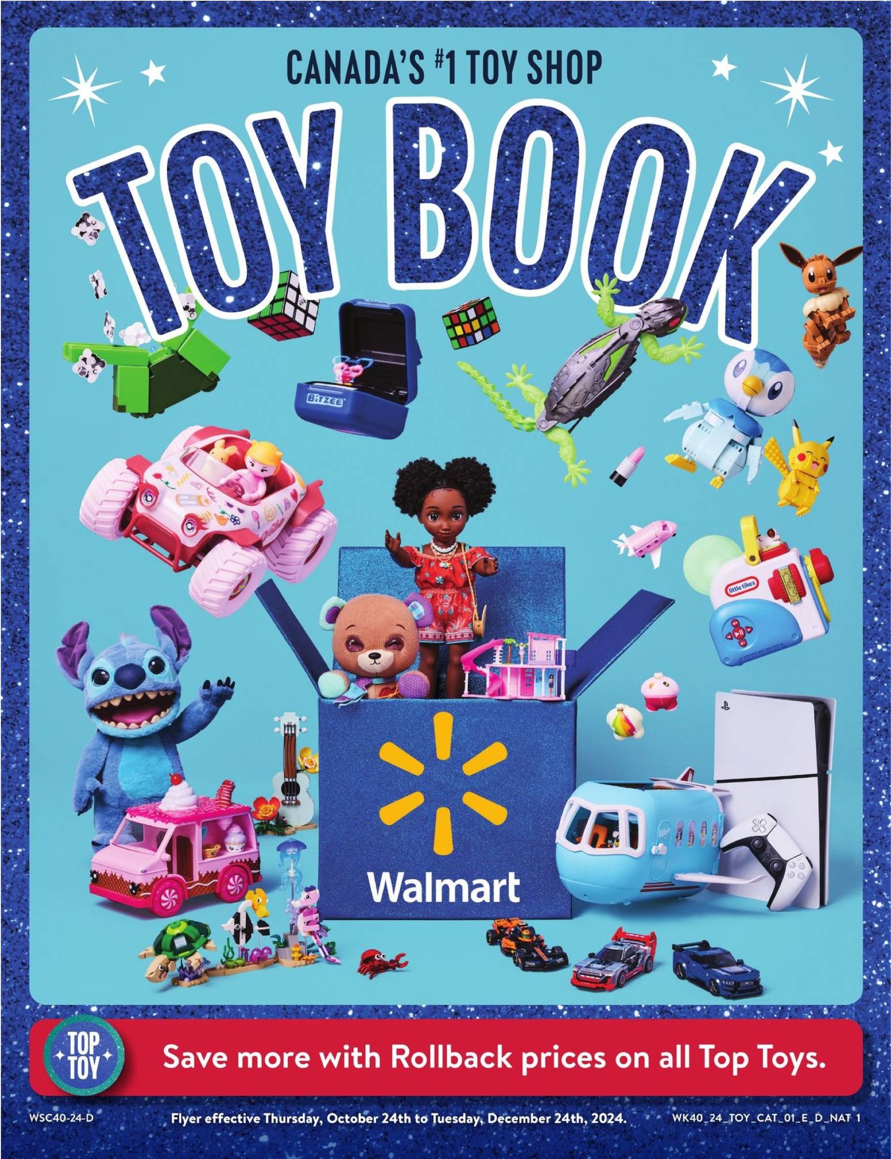 walmart - Walmart - Toy Book flyer valid from 24.10. - 24.12. - page: 1