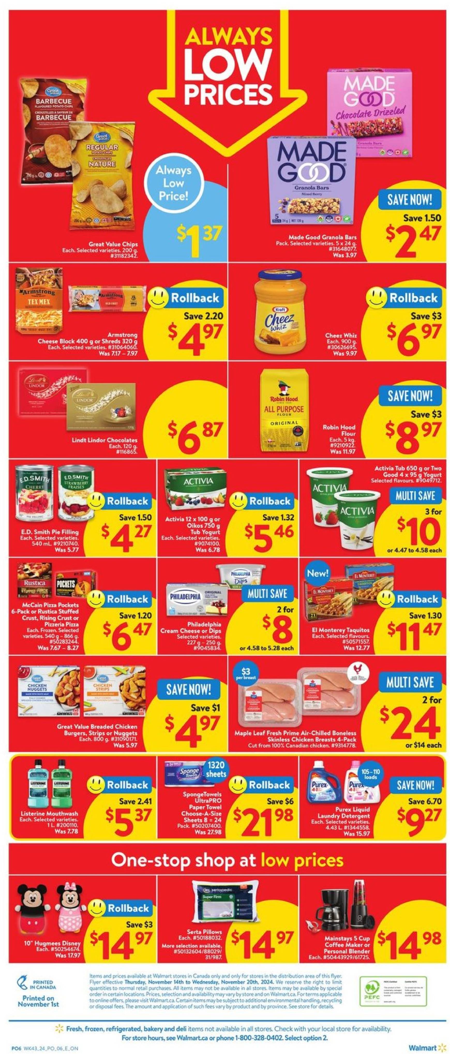 walmart - Walmart flyer valid from 14.11. - 20.11. - page: 3