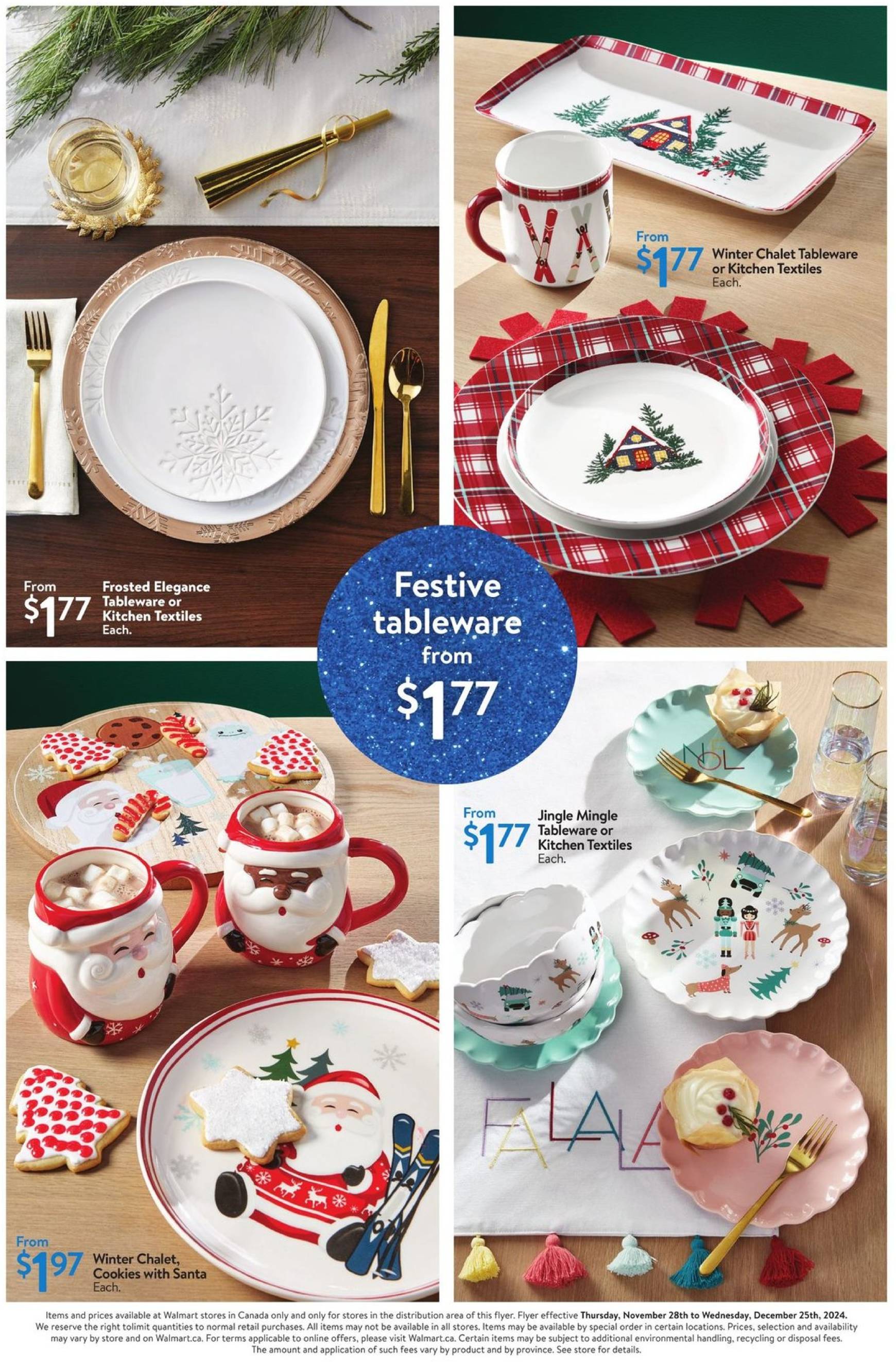 walmart - Walmart - Holiday hosting flyer valid from 11-28 - 12-25 - page: 4