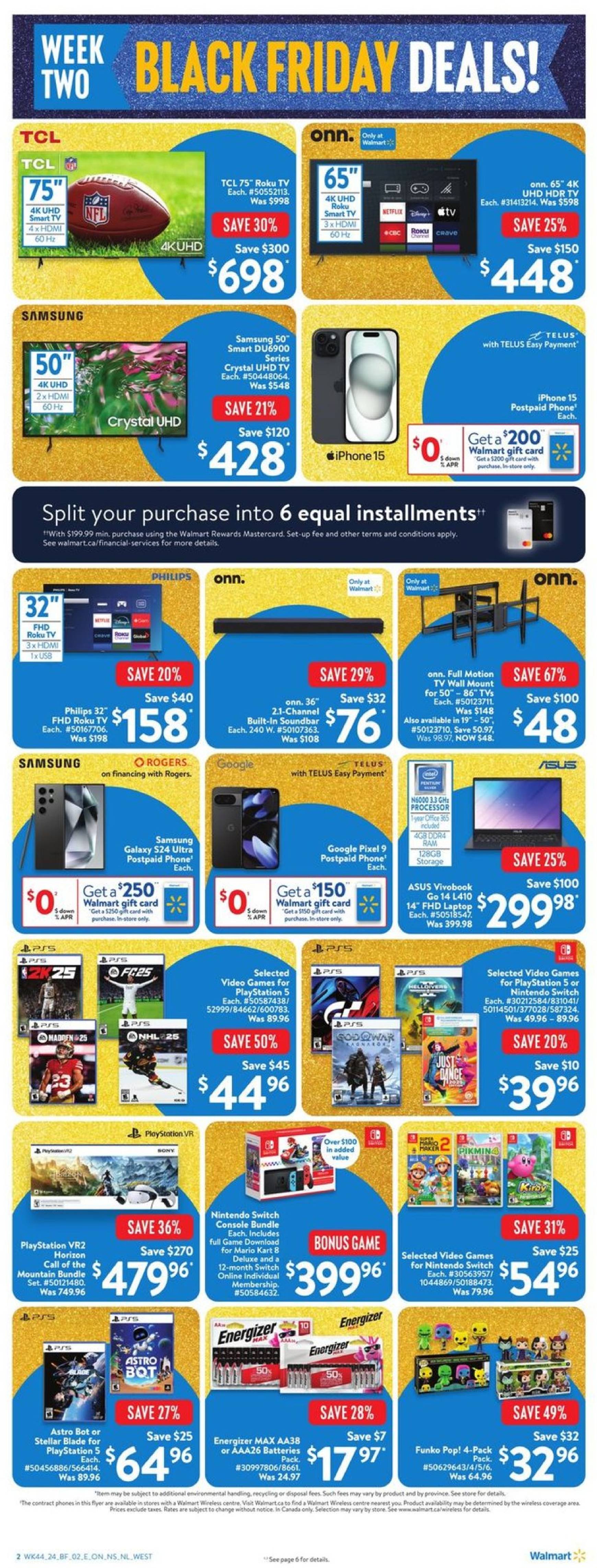 walmart - Walmart - Black Friday flyer valid from 11-21 - 11-27 - page: 21