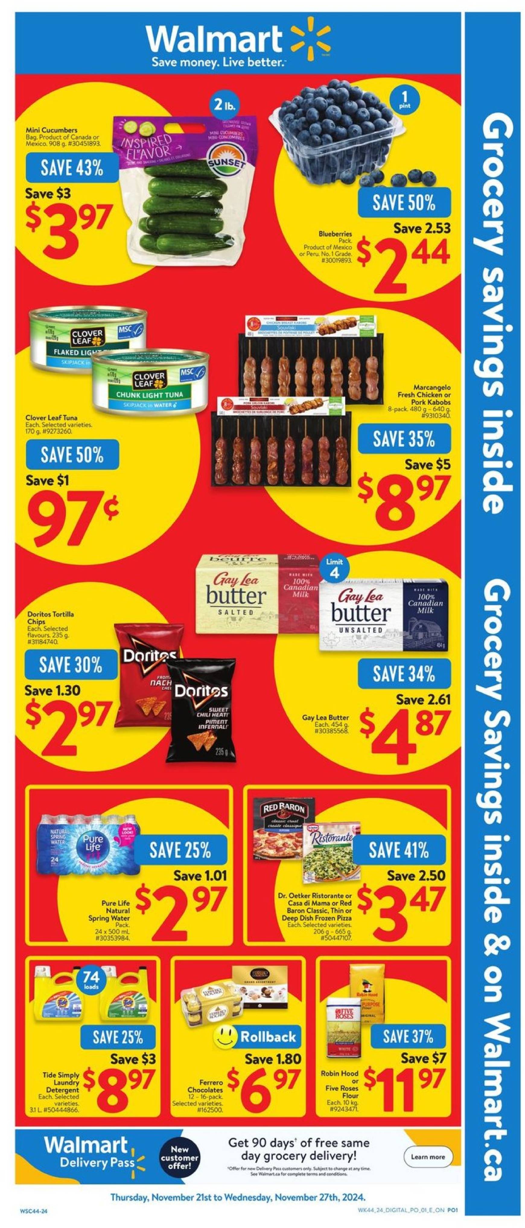 walmart - Walmart - Black Friday flyer valid from 11-21 - 11-27