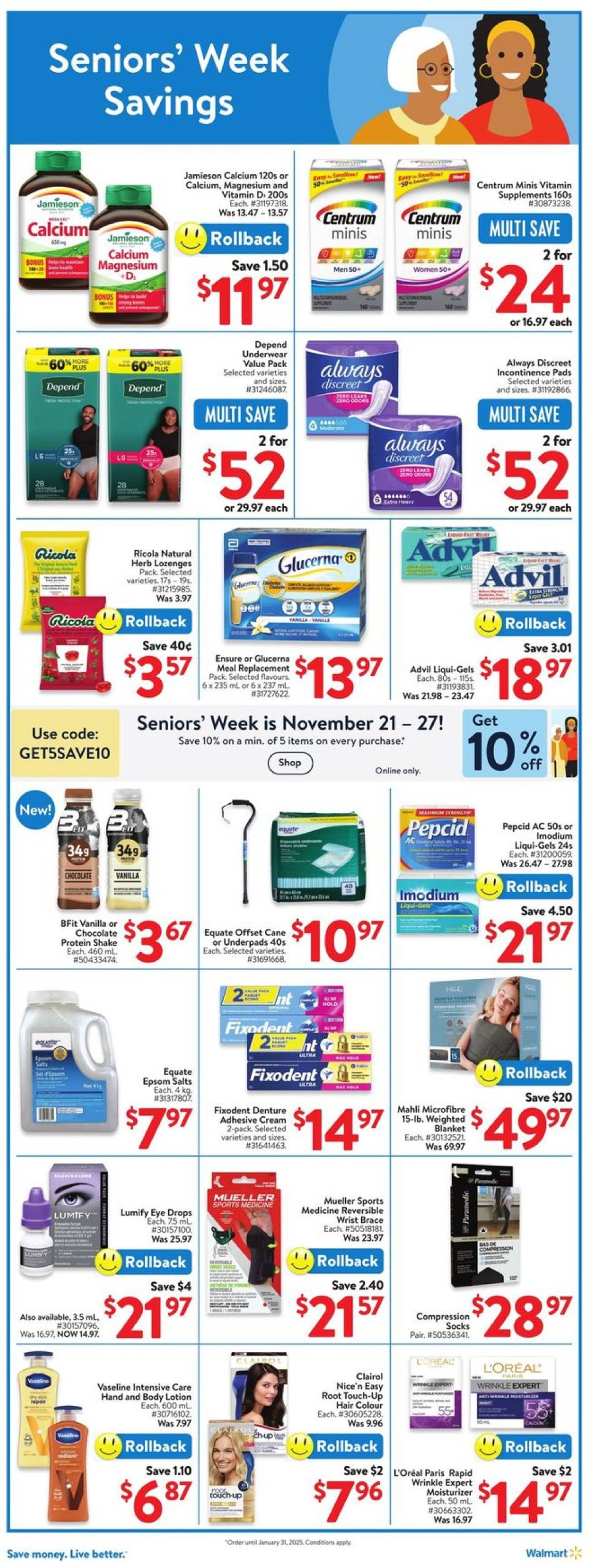 walmart - Walmart - Black Friday flyer valid from 11-21 - 11-27 - page: 7