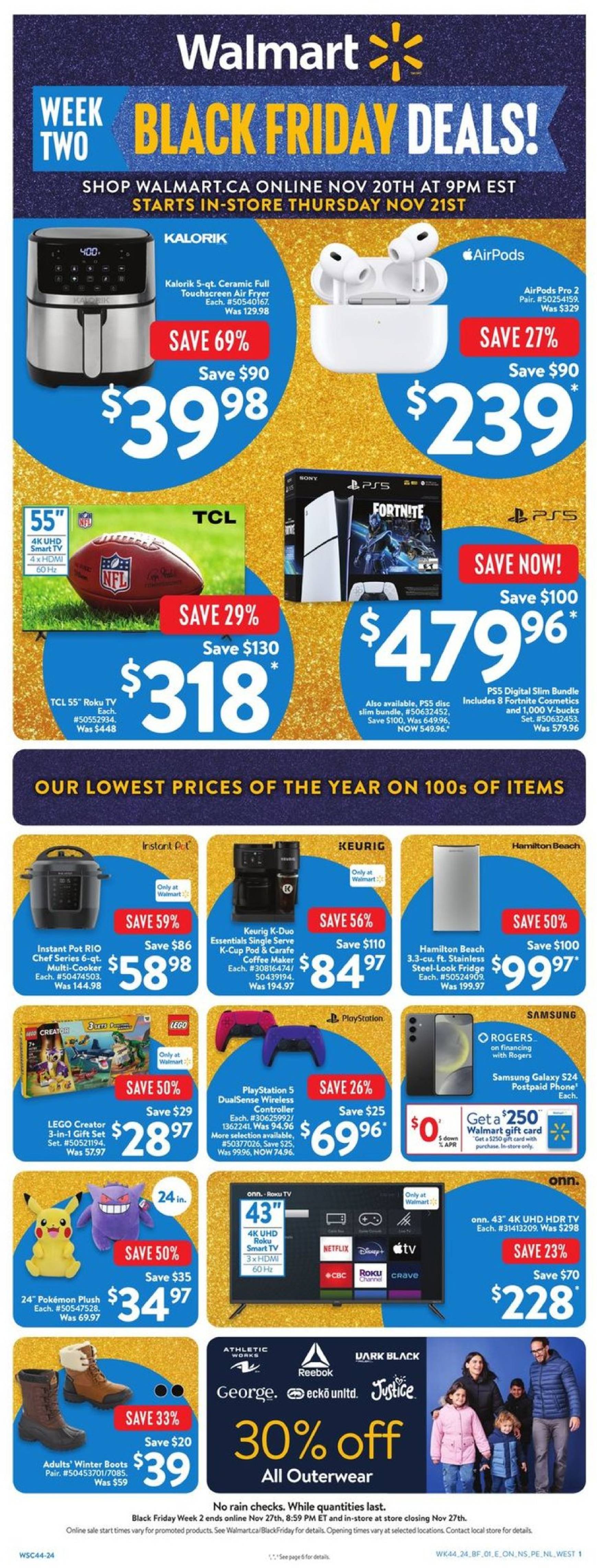 walmart - Walmart - Black Friday flyer valid from 11-21 - 11-27 - page: 19