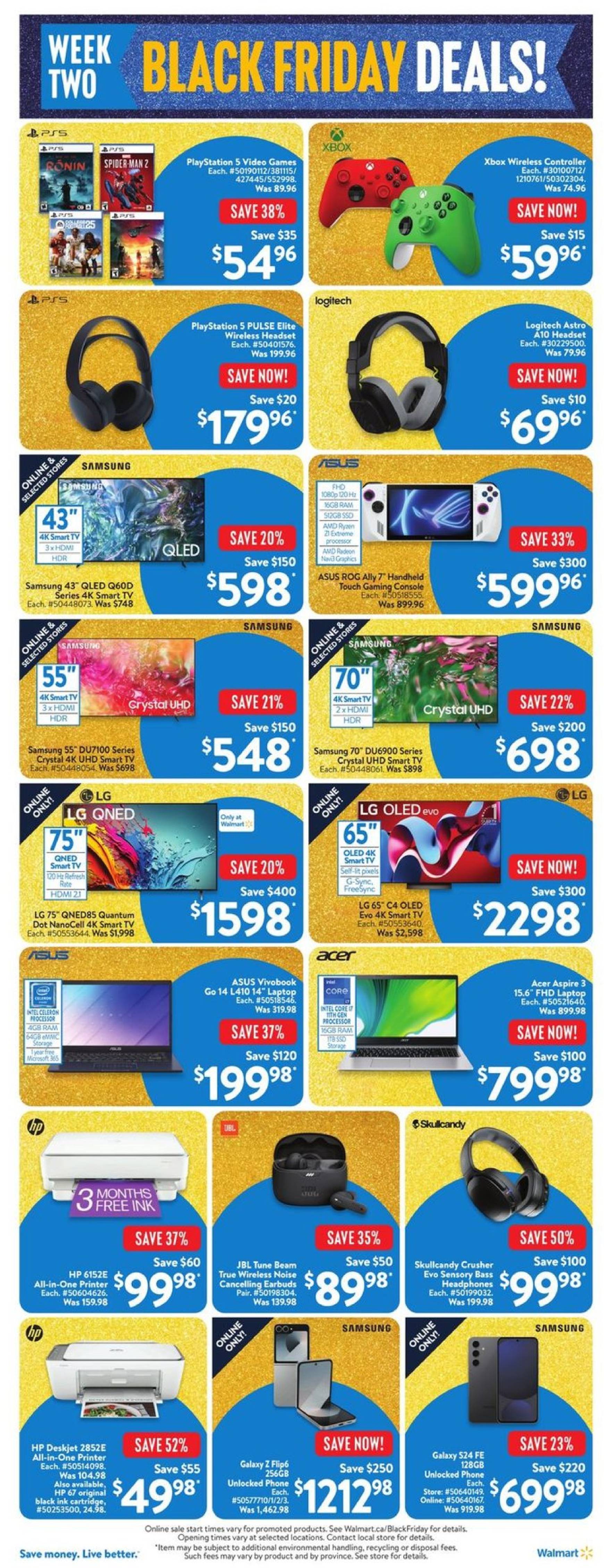 walmart - Walmart - Black Friday flyer valid from 11-21 - 11-27 - page: 25