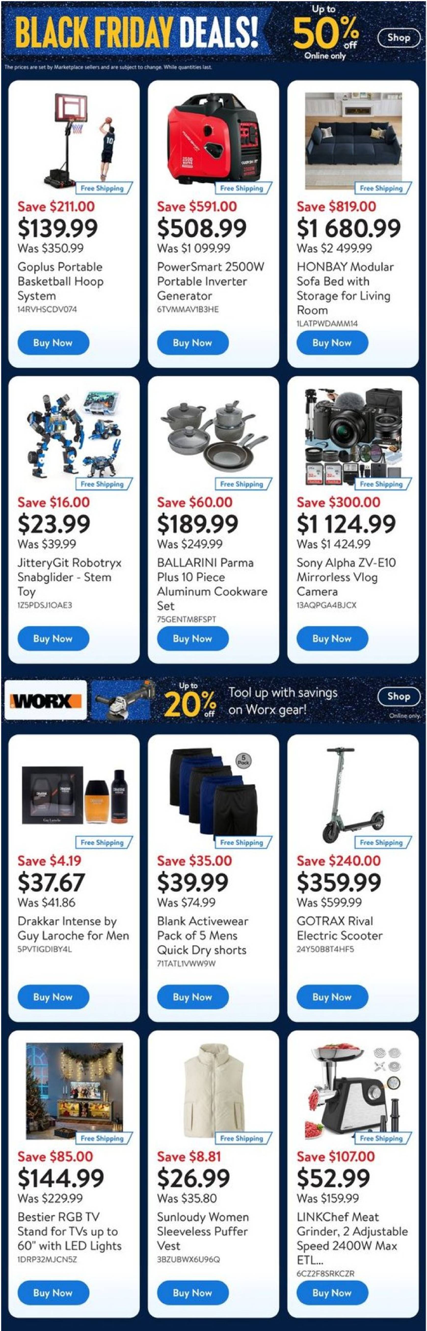 walmart - Walmart - Black Friday Deals flyer valid from 11-20 - 11-27 - page: 12