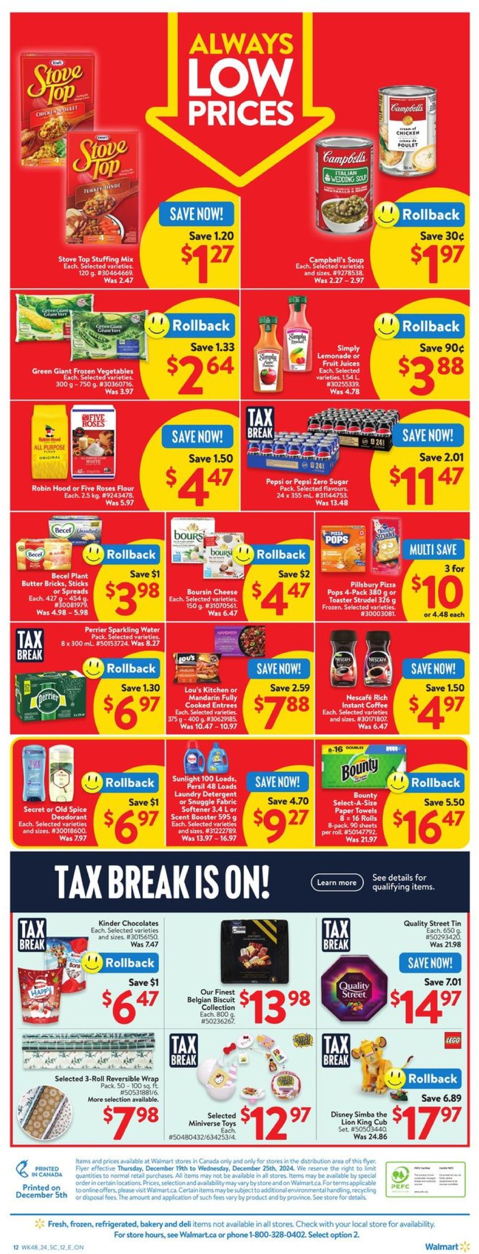 walmart - Walmart flyer valid from 12-19 - 12-25 - page: 2