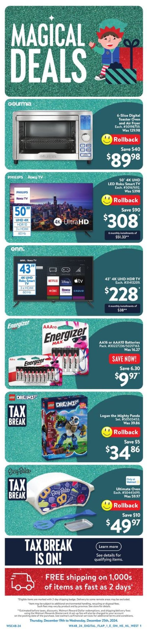 walmart - Walmart flyer valid from 12-19 - 12-25 - page: 5