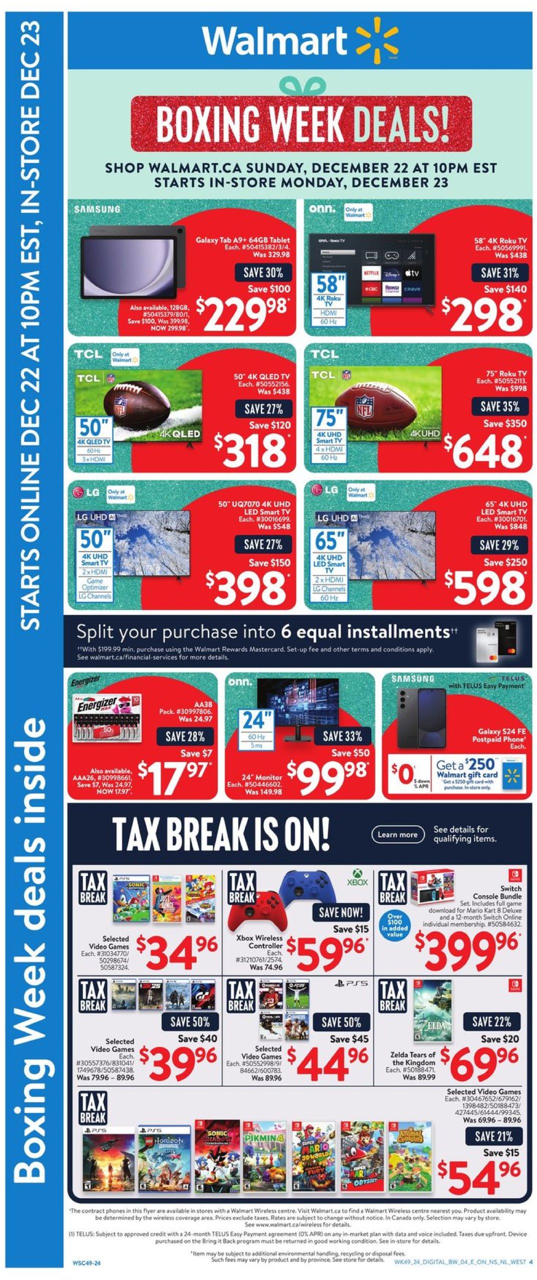 walmart - Walmart flyer valid from 12-26 - 01-01 - page: 28