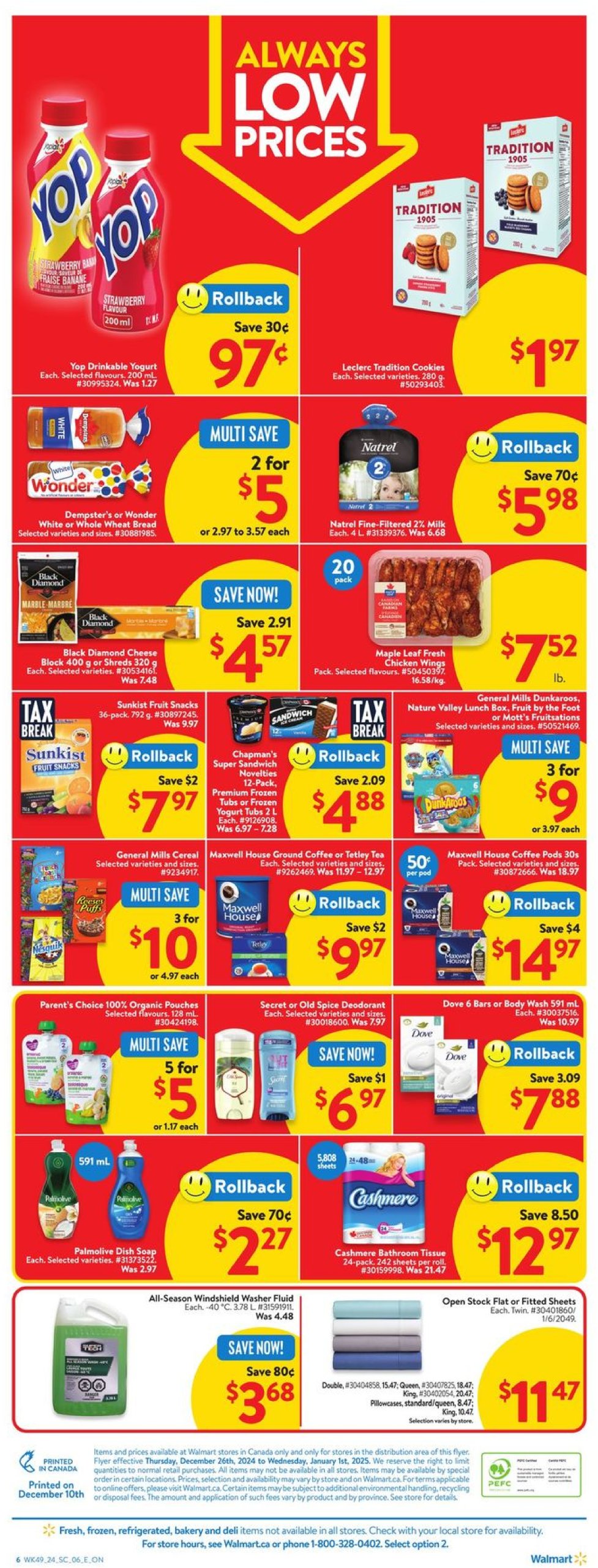 walmart - Walmart flyer valid from 12-26 - 01-01 - page: 2