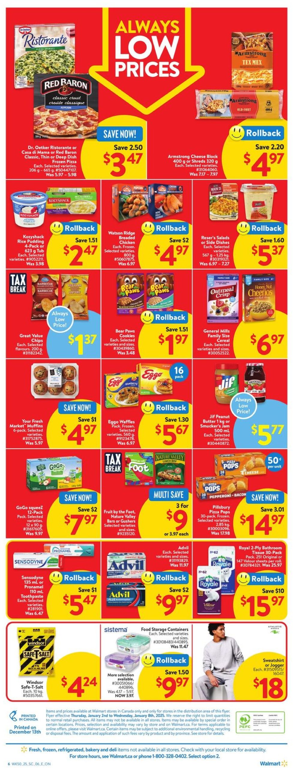 walmart - Walmart flyer valid from 01-02 - 01-08 - page: 2