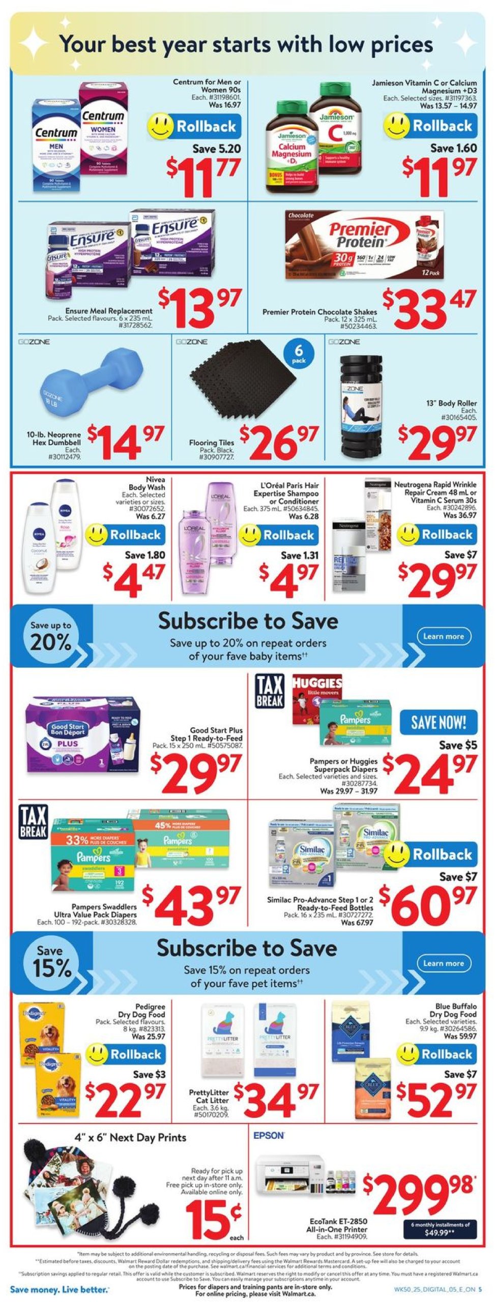 walmart - Walmart flyer valid from 01-02 - 01-08 - page: 20