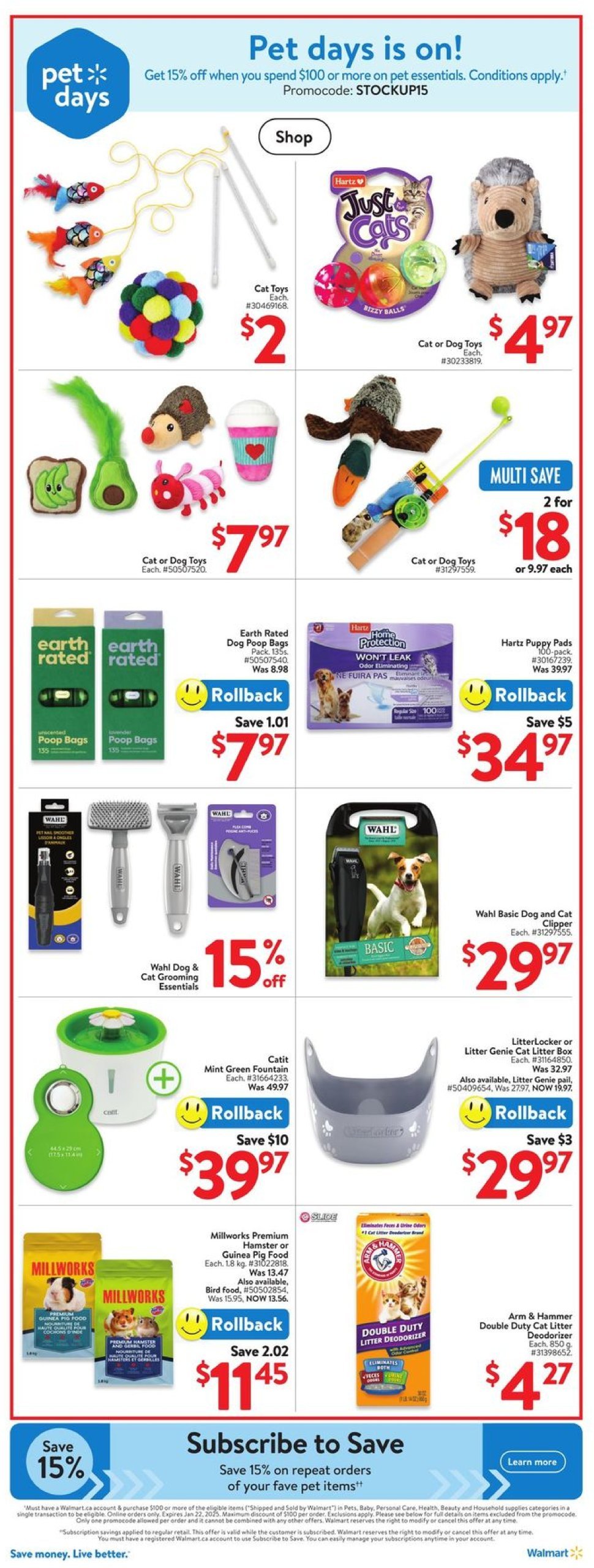 walmart - Walmart flyer valid from 01-09 - 01-15 - page: 20