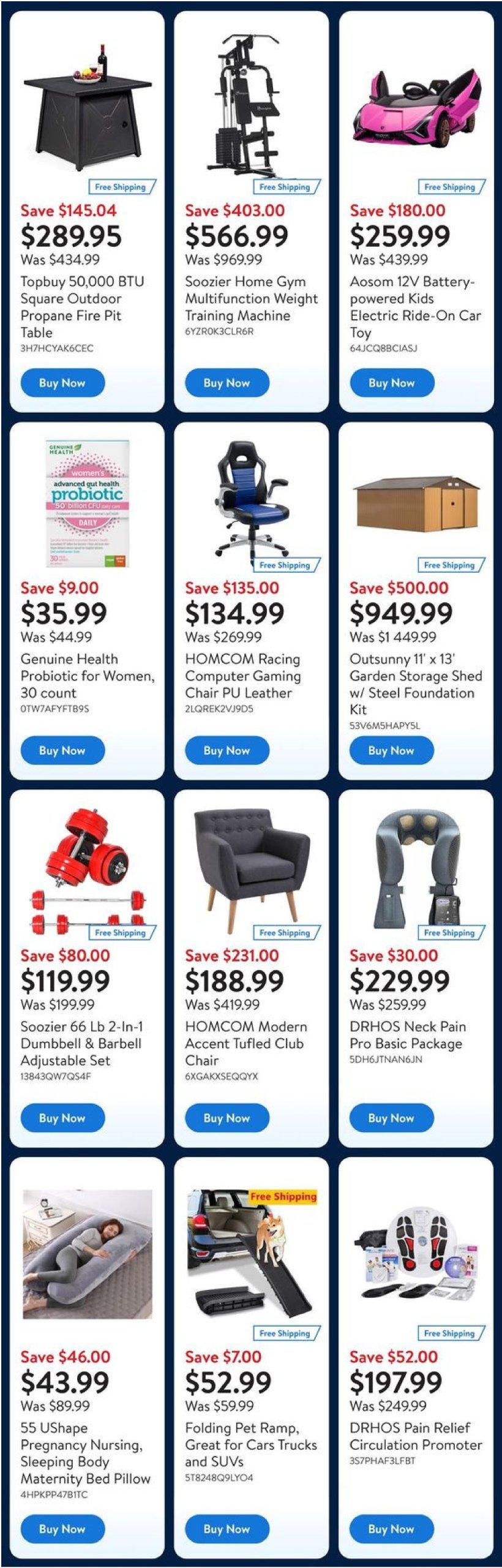 walmart - Walmart - Deals flyer valid from 01-09 - 01-15 - page: 12