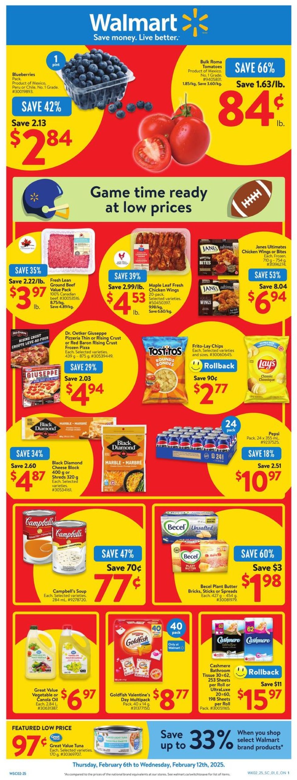 walmart - Walmart flyer valid from 02-06 - 02-12