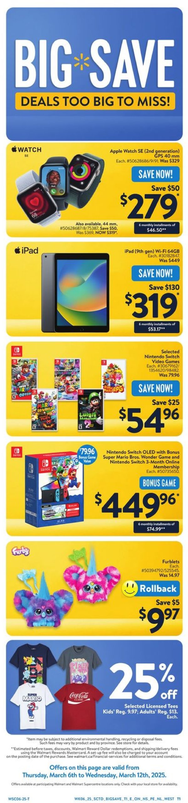 walmart - Walmart flyer valid from 03-06 - 03-12 - page: 3